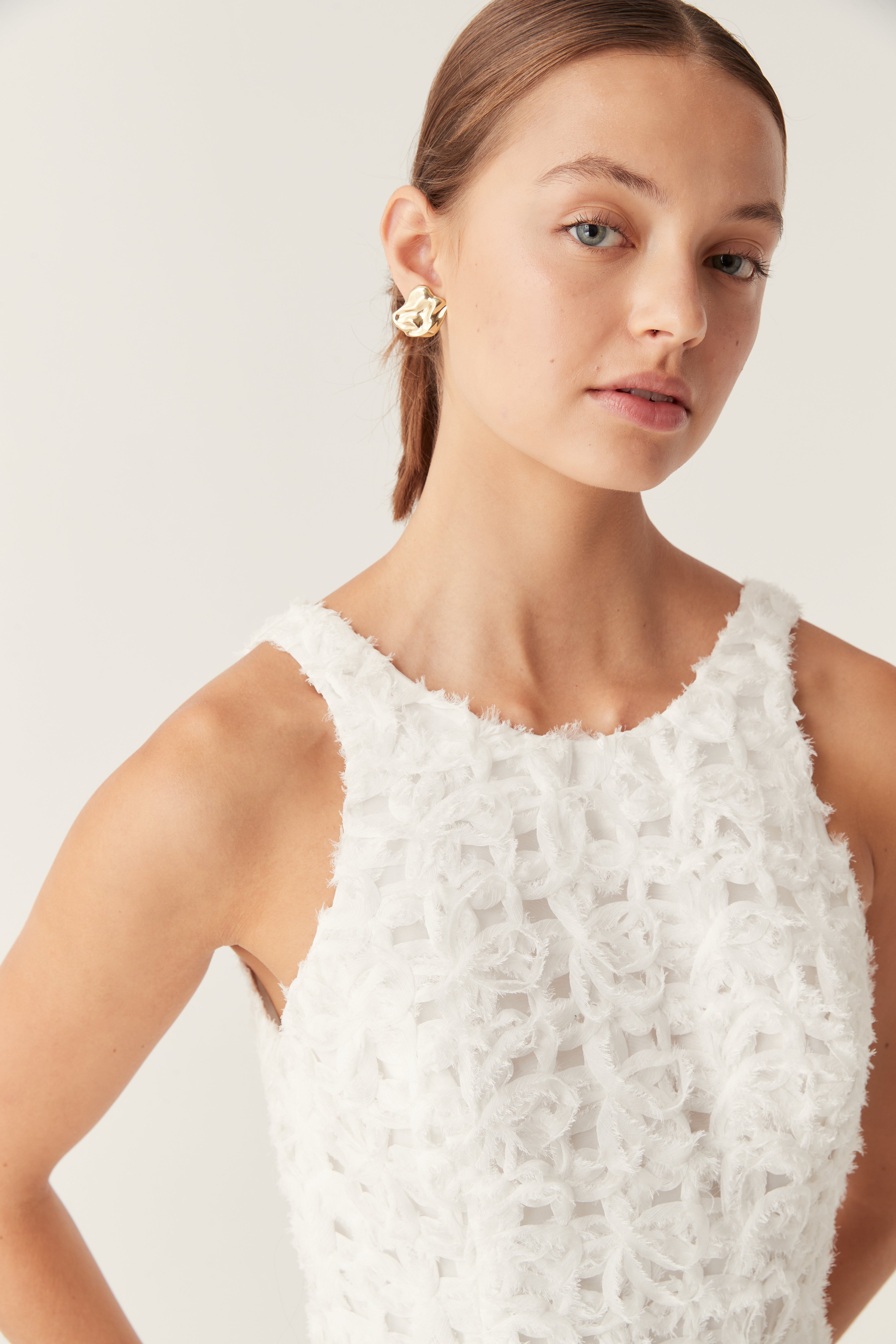 Quintette Textured Mini Dress