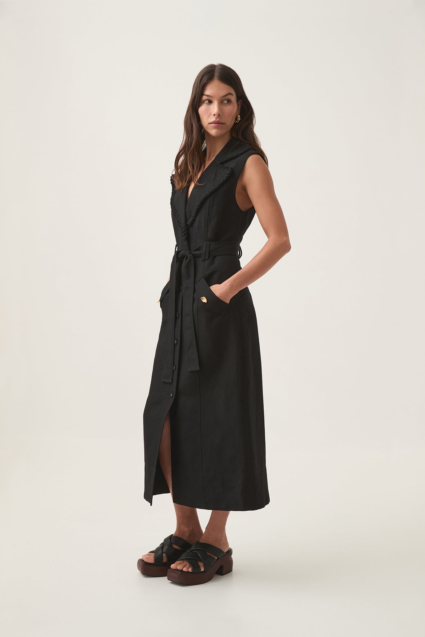 Encompass Utility Midi Dress