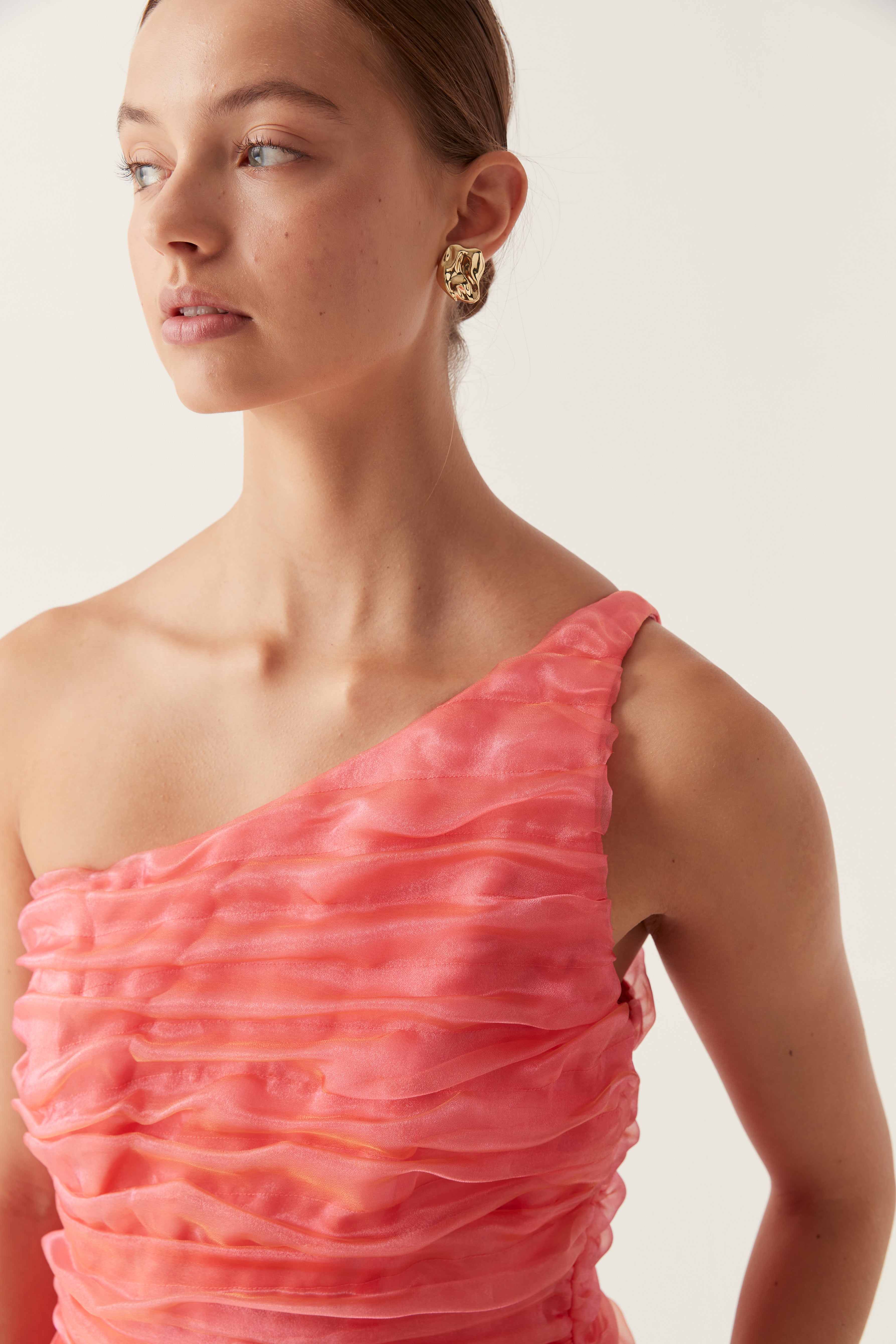 Mercury Iridescent Mini Dress