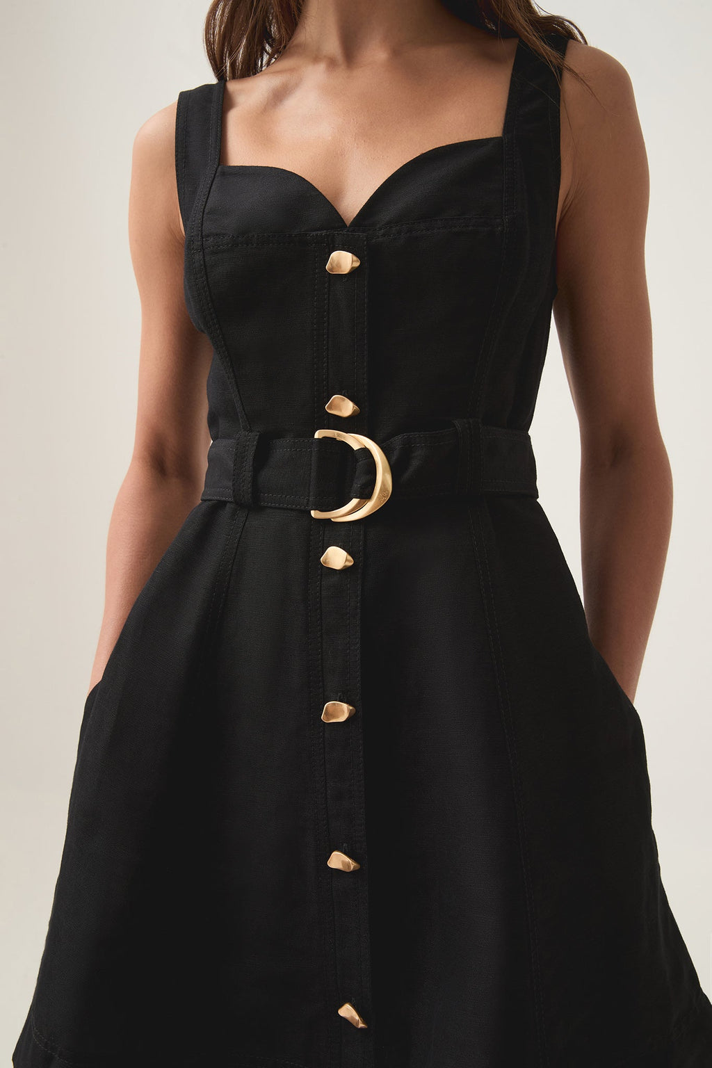 Clay Belted Mini Dress