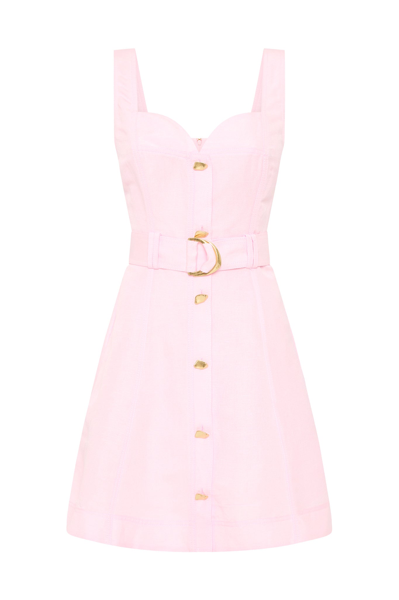Clay Belted Mini Dress