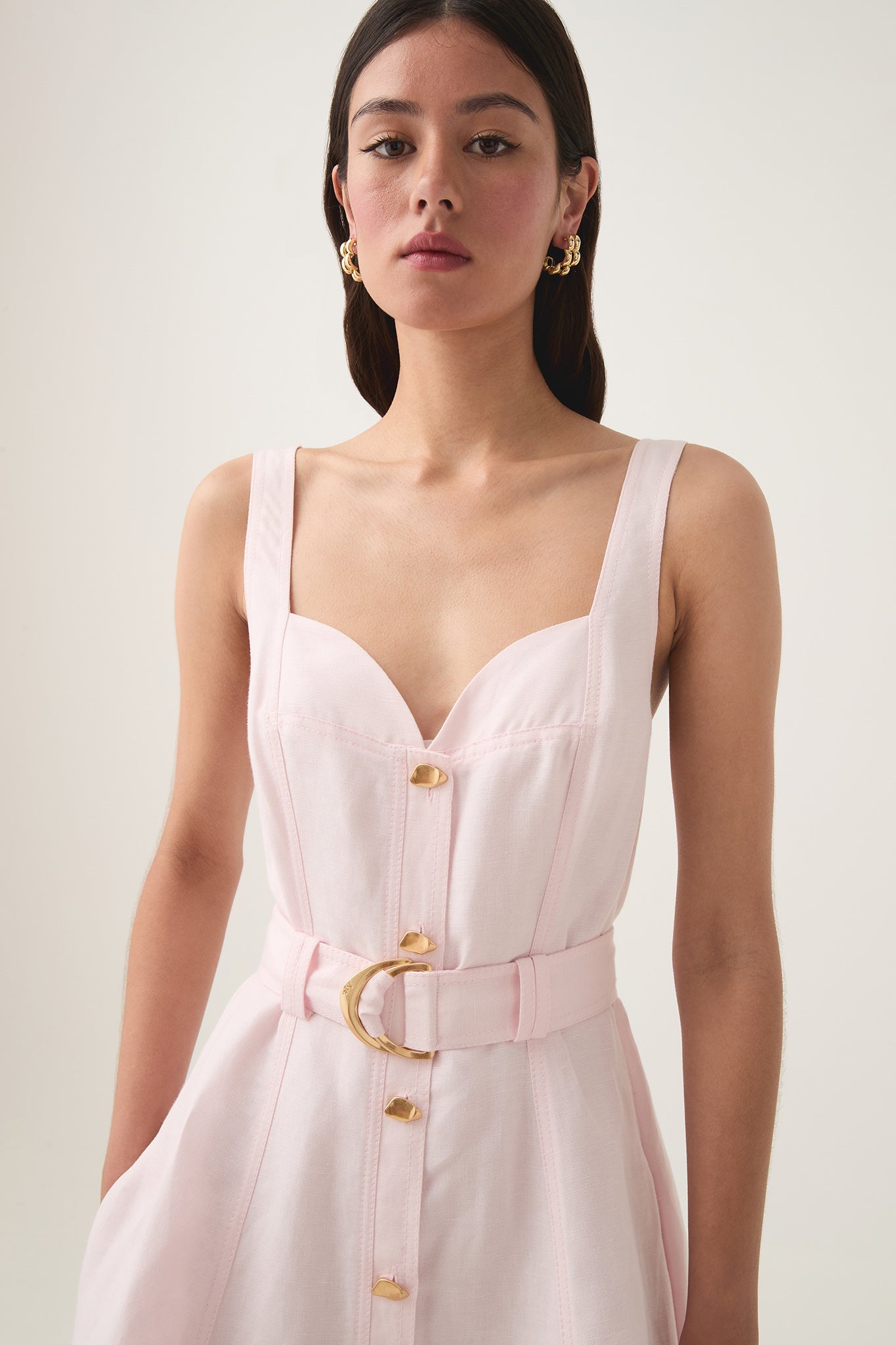 Clay Belted Mini Dress