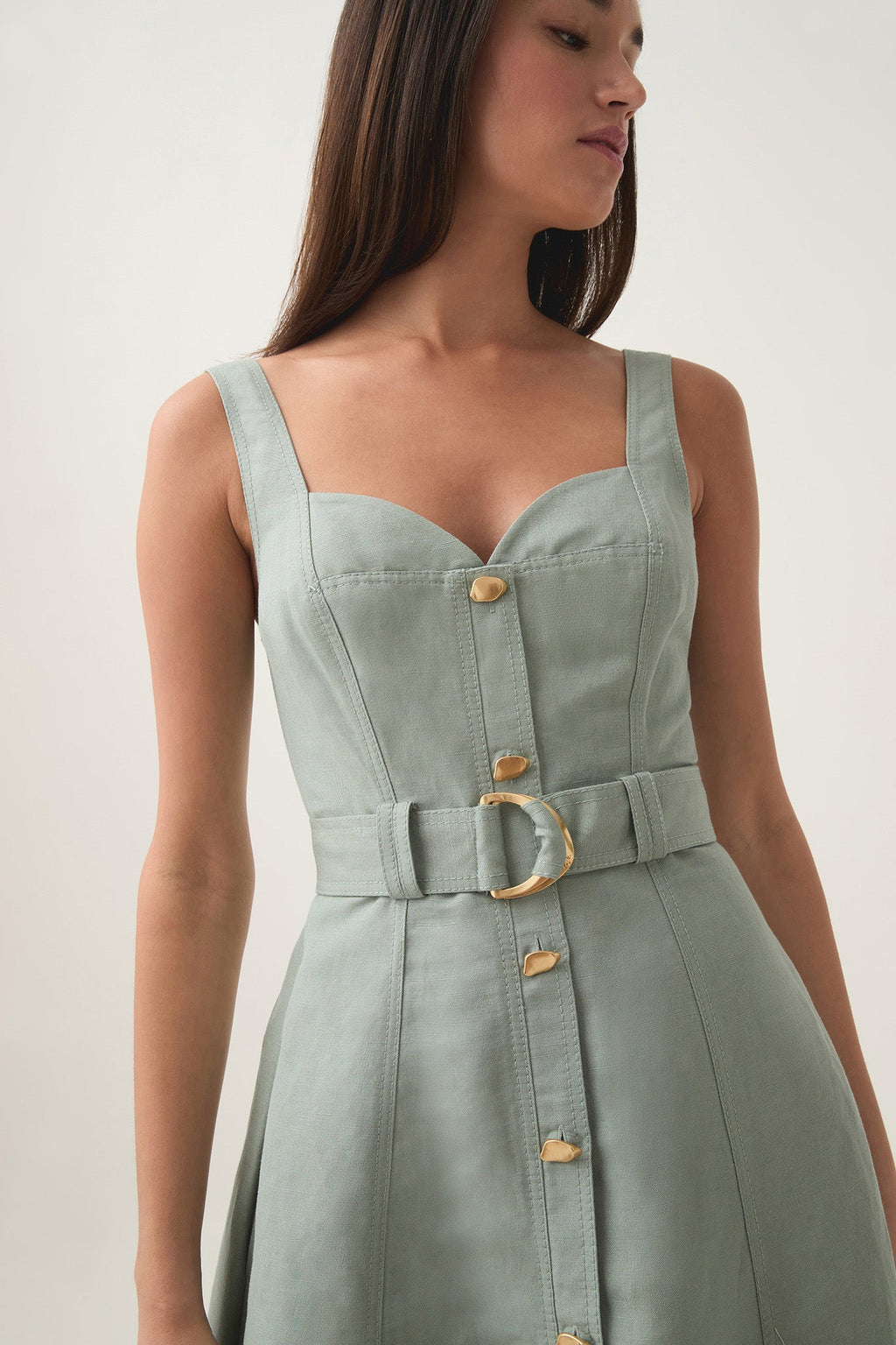 Clay Belted Mini Dress