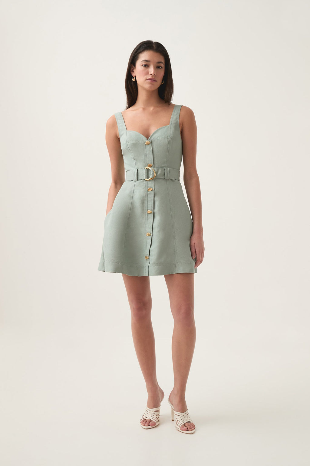 Clay Belted Mini Dress