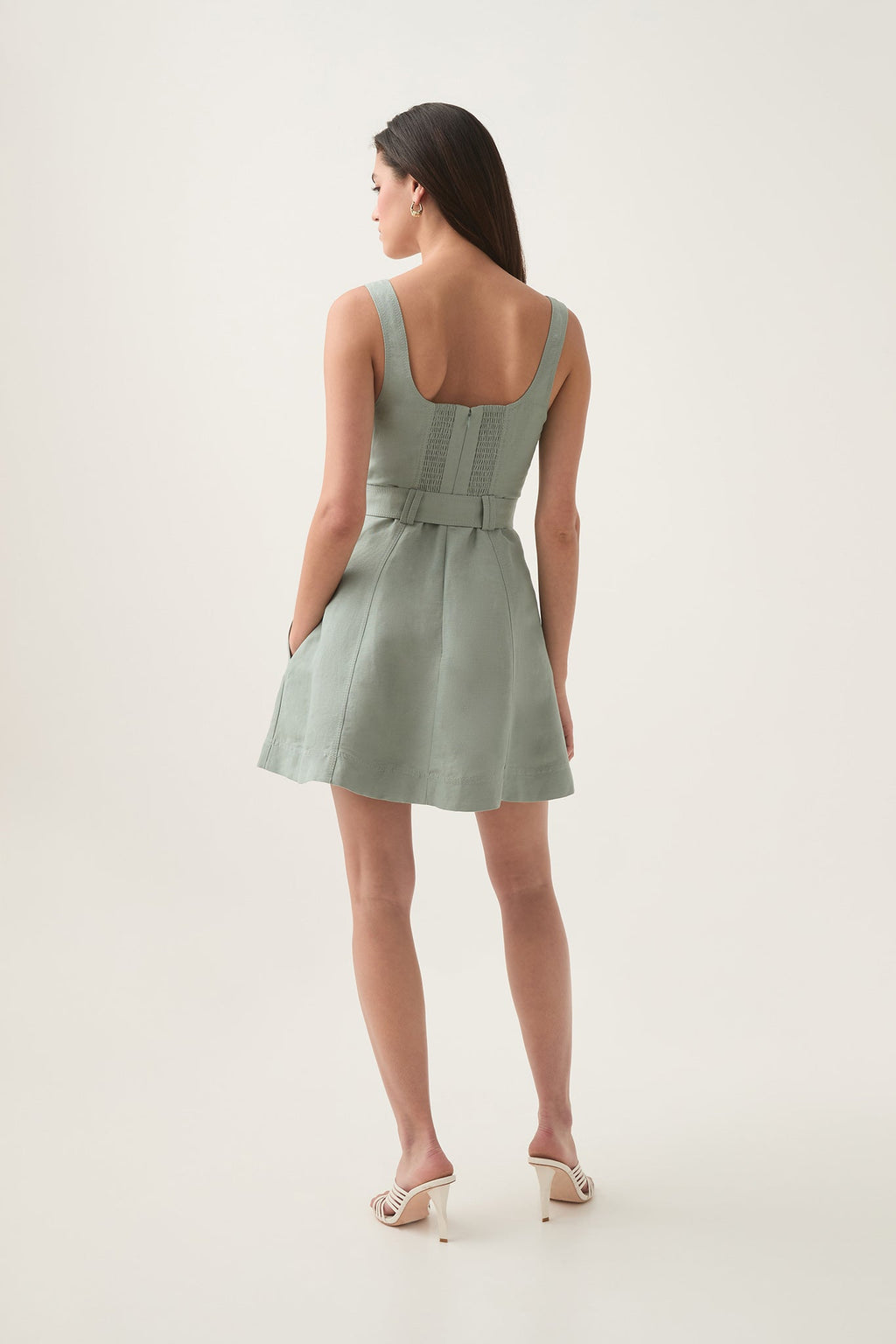 Clay Belted Mini Dress