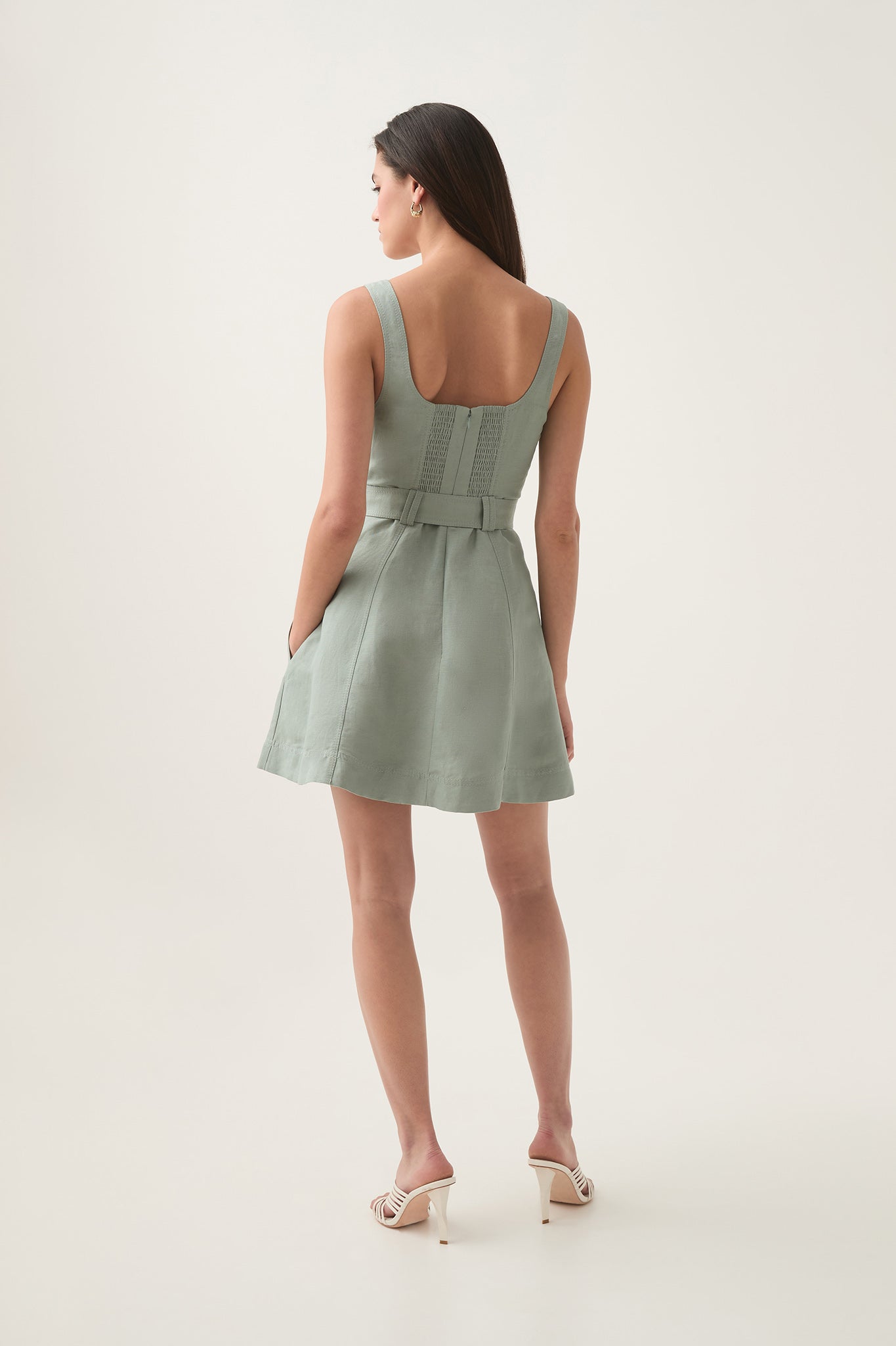 Clay Belted Mini Dress