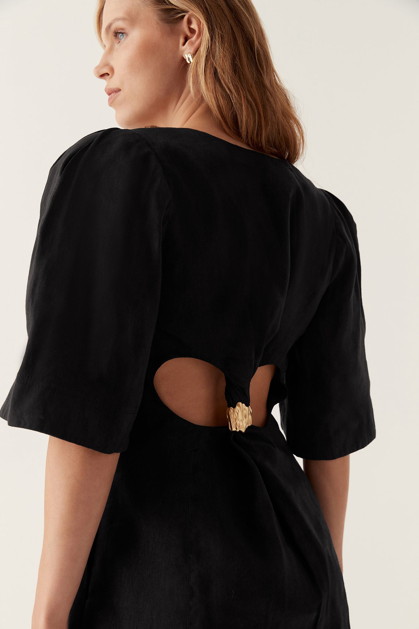 Hunter Twisted Mini Dress