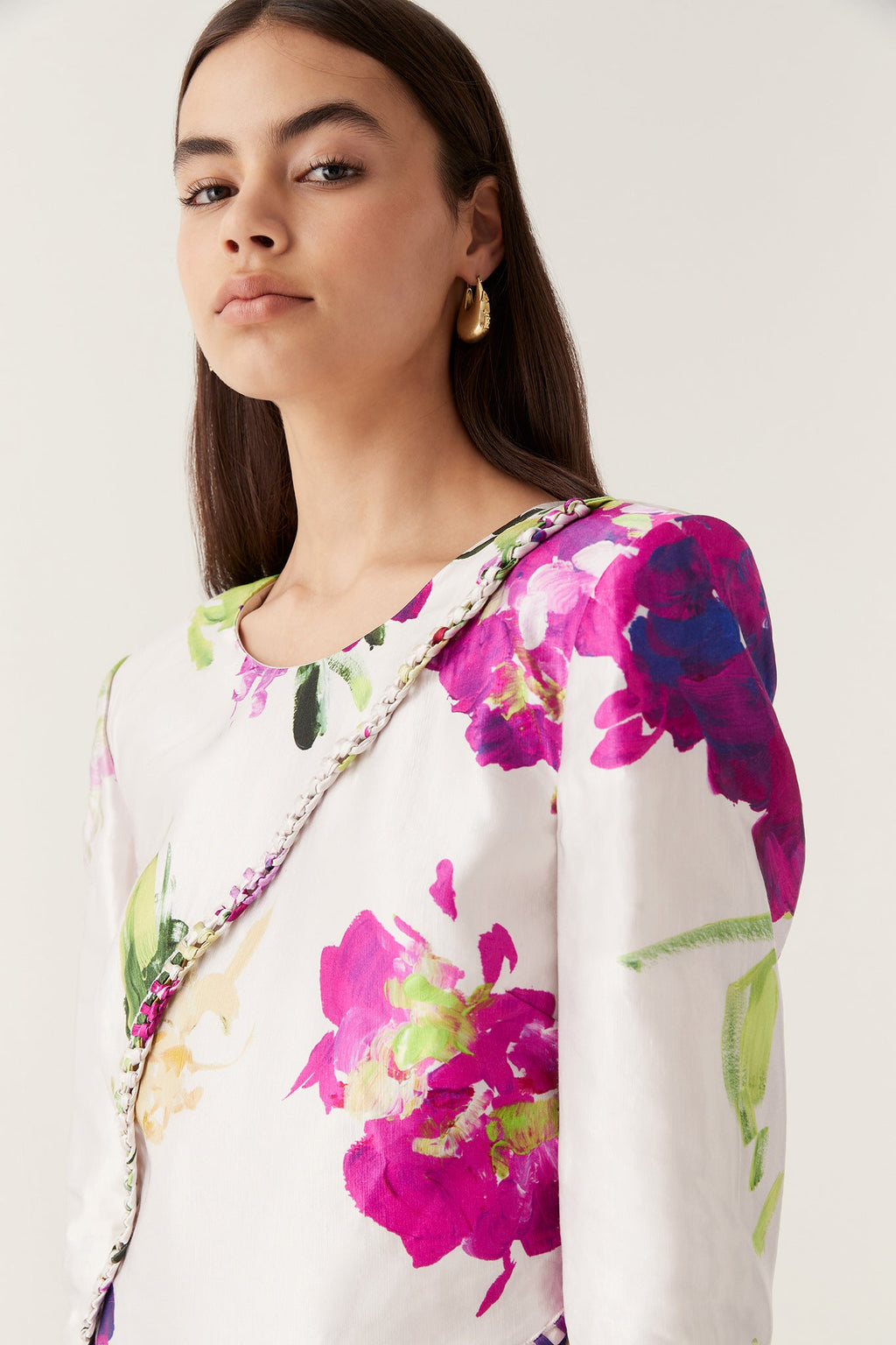 Arbour Whipstitch Mini Dress