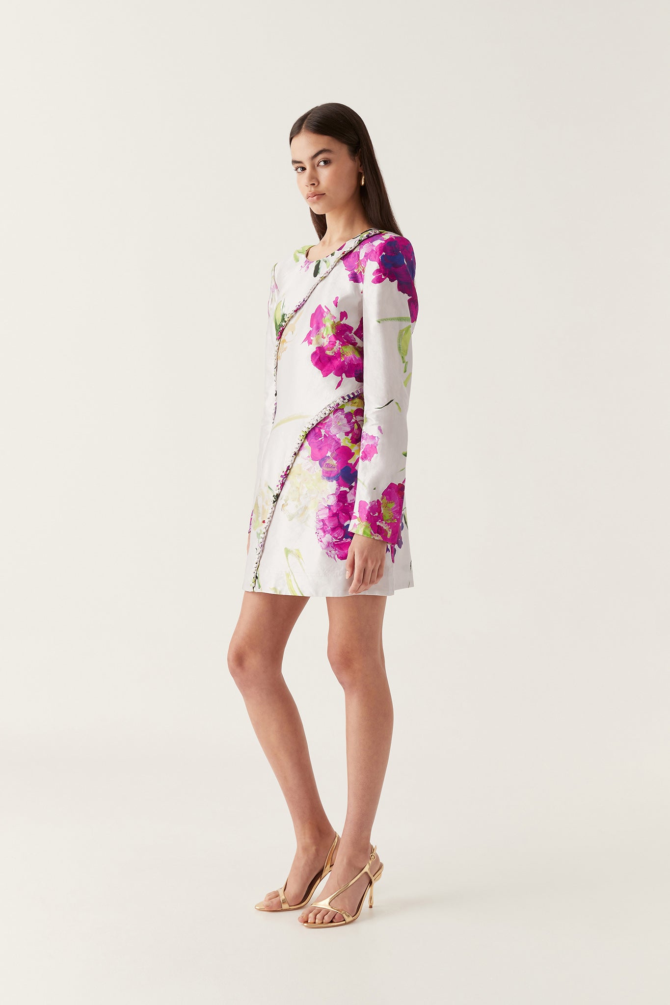 Arbour Whipstitch Mini Dress