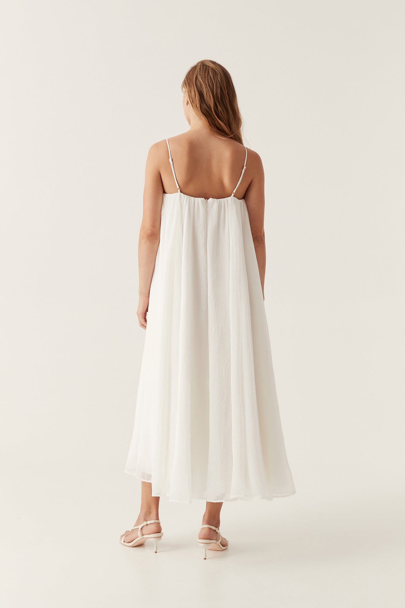 Filigree Sweetheart Midi Dress
