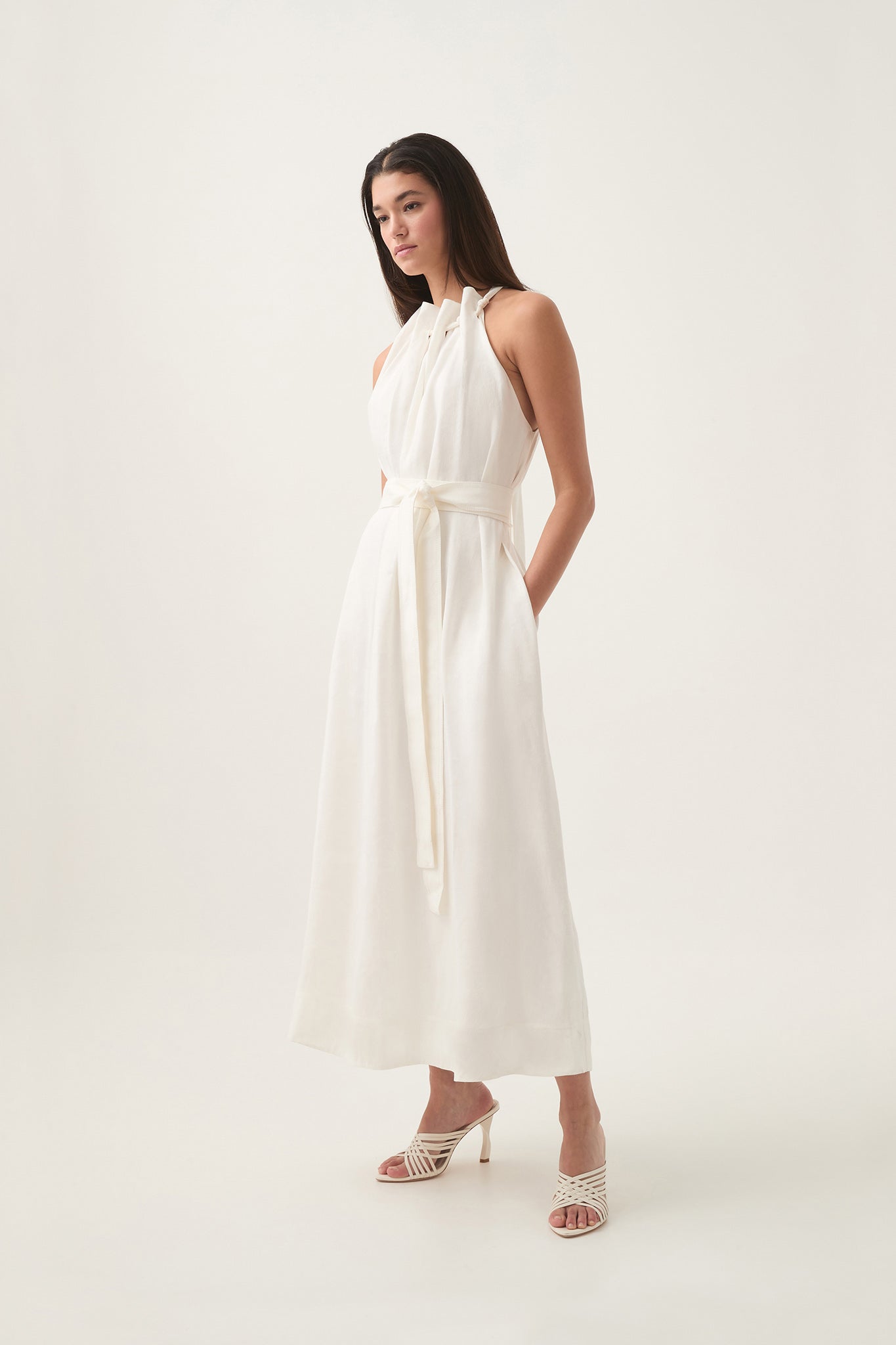 Mariel Trapeze Midi Dress