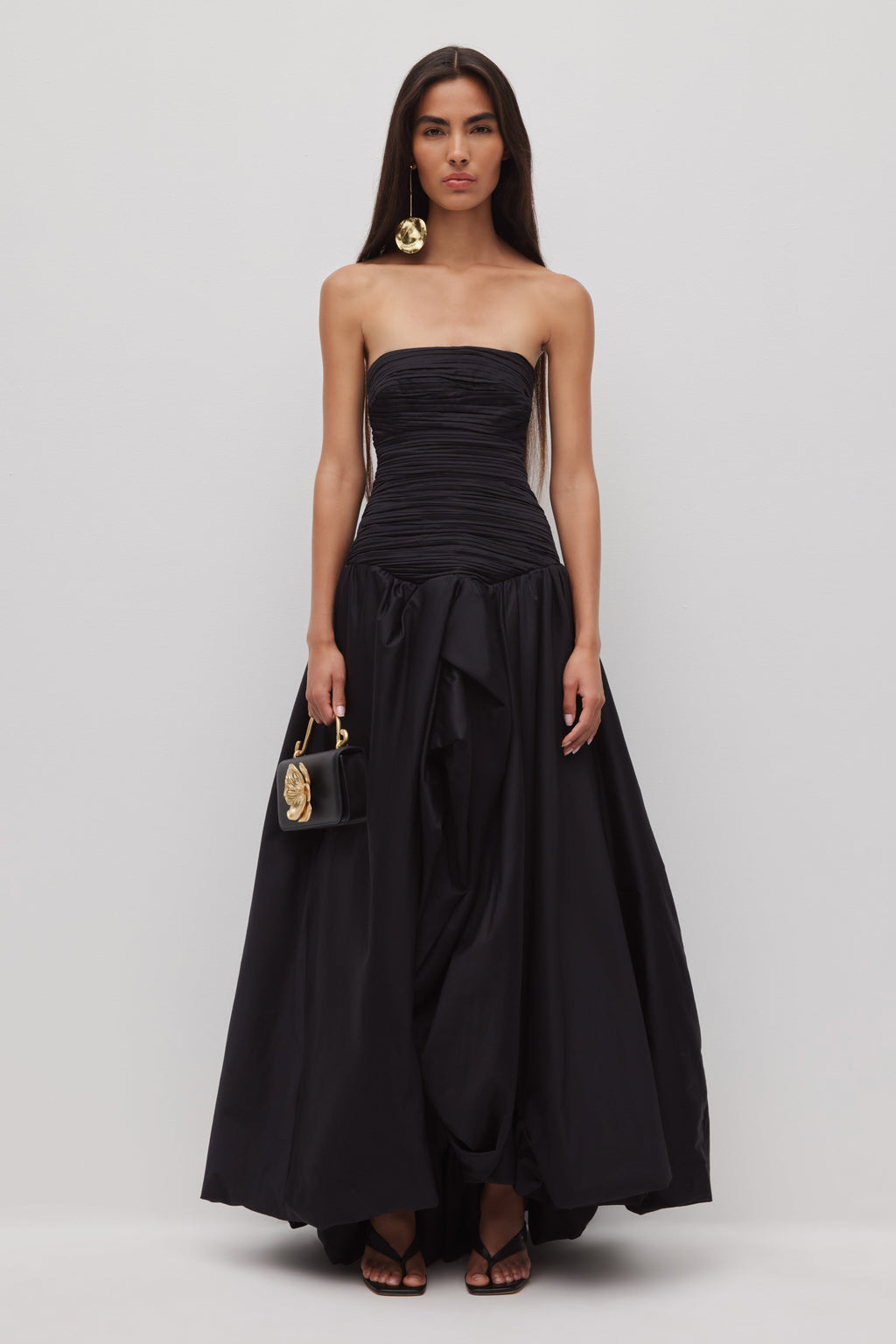 Violette Bubble Hem Maxi Drs