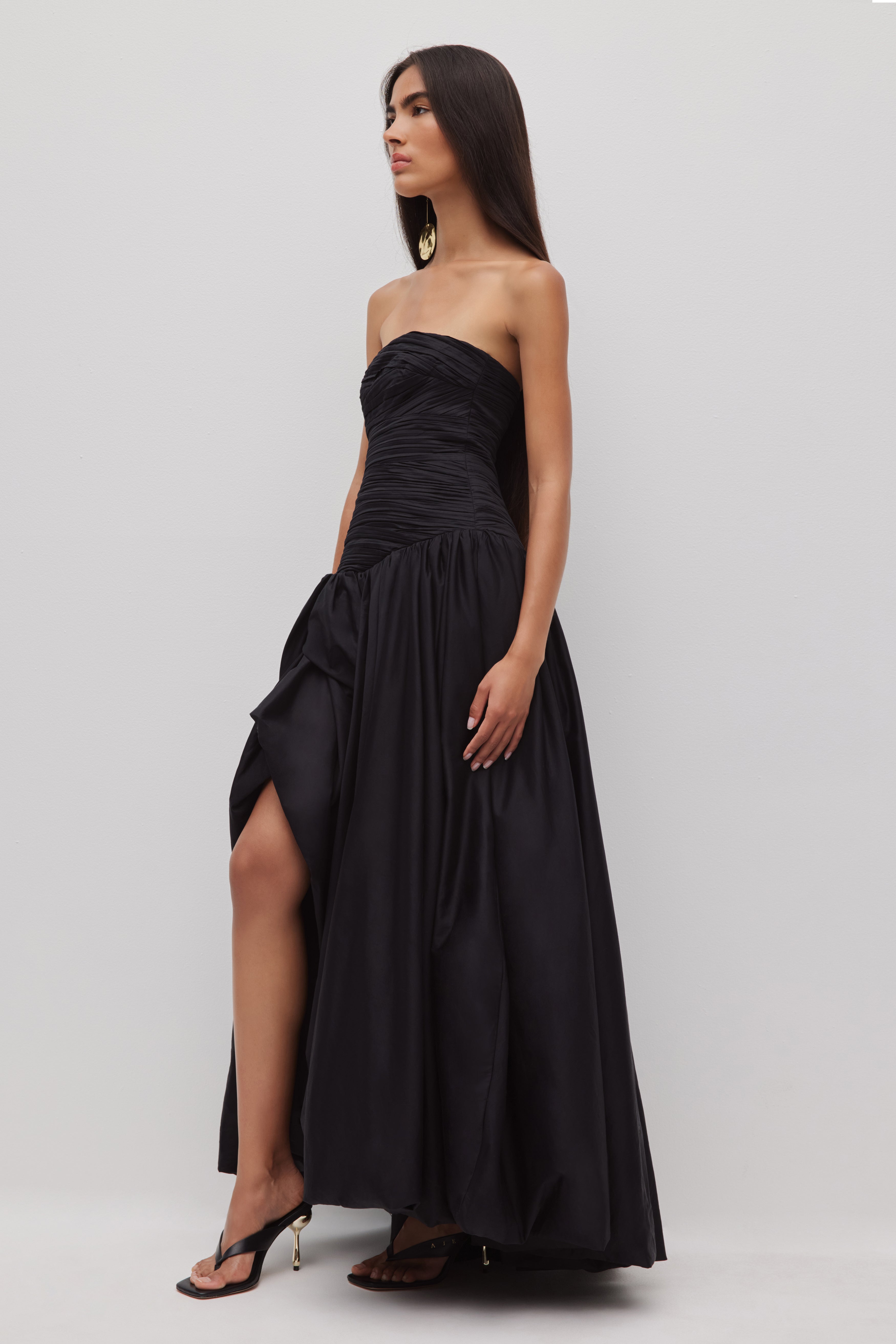 Violette Bubble Hem Maxi Drs
