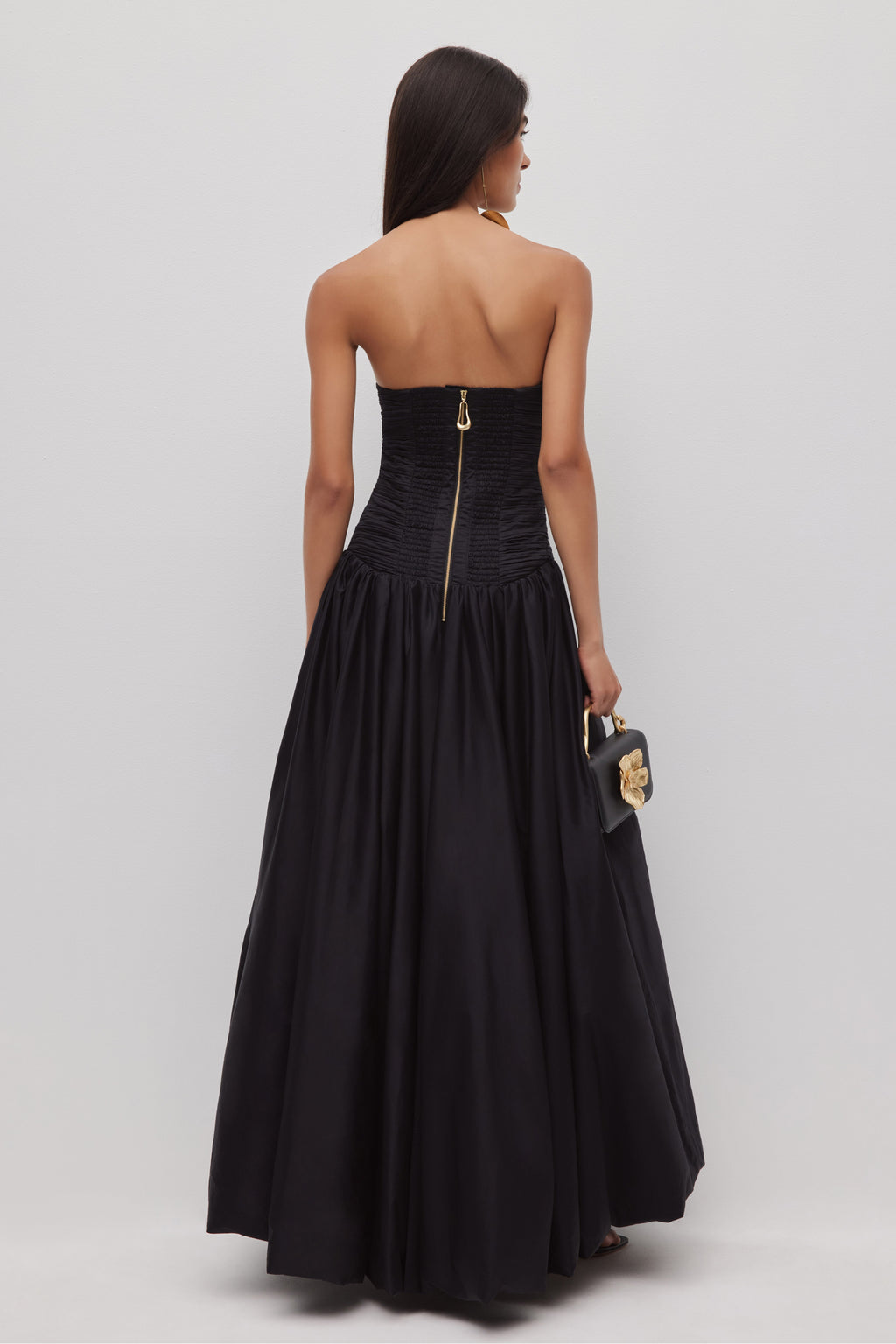 Violette Bubble Hem Maxi Drs