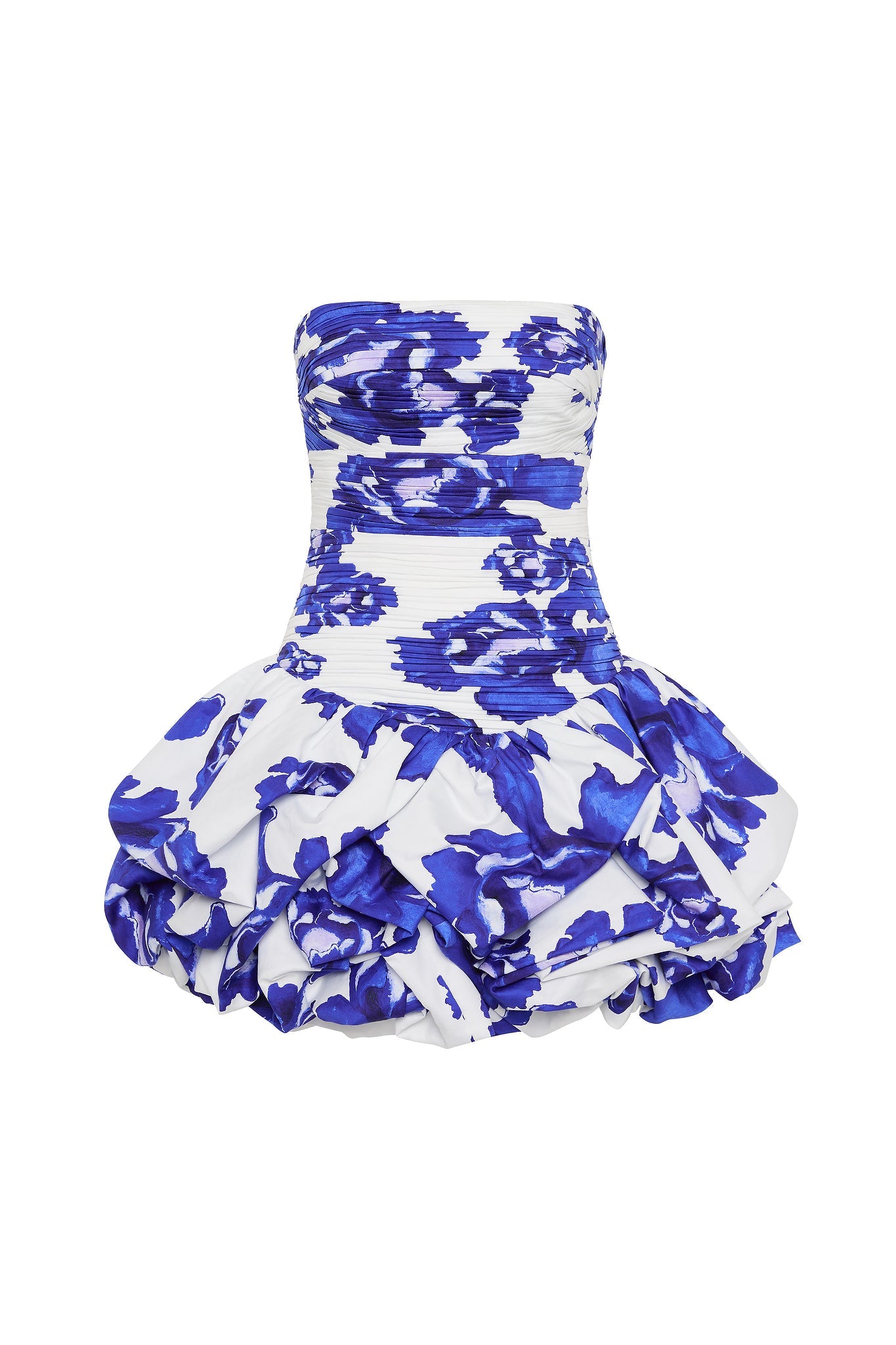 Violette Bubble Hem Mini Dress