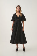 Florential Text Midi Dress