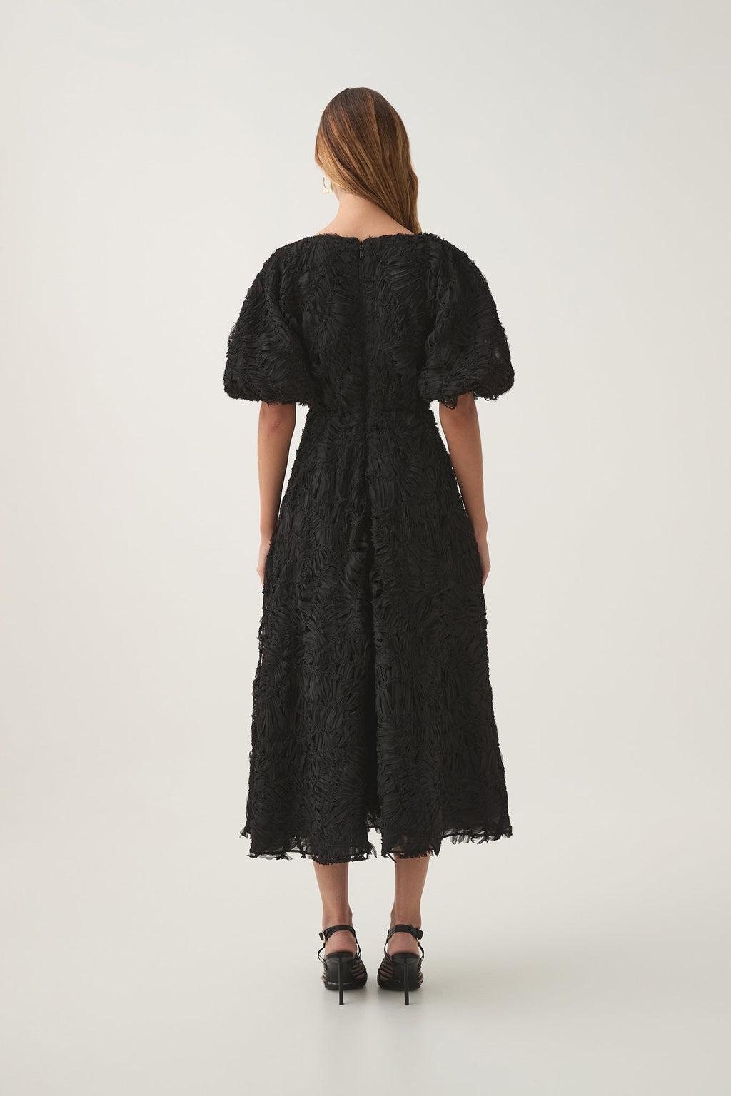 Florential Text Midi Dress