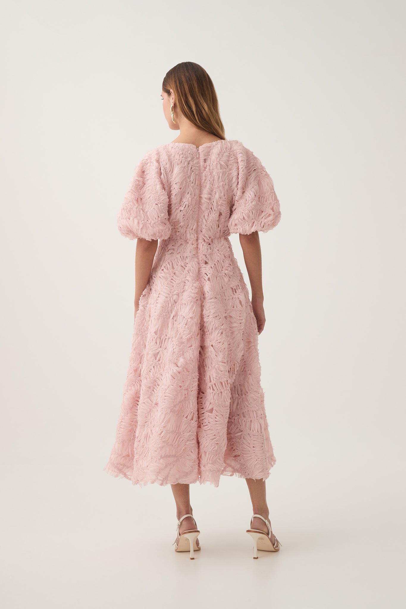 Florential Text Midi Dress