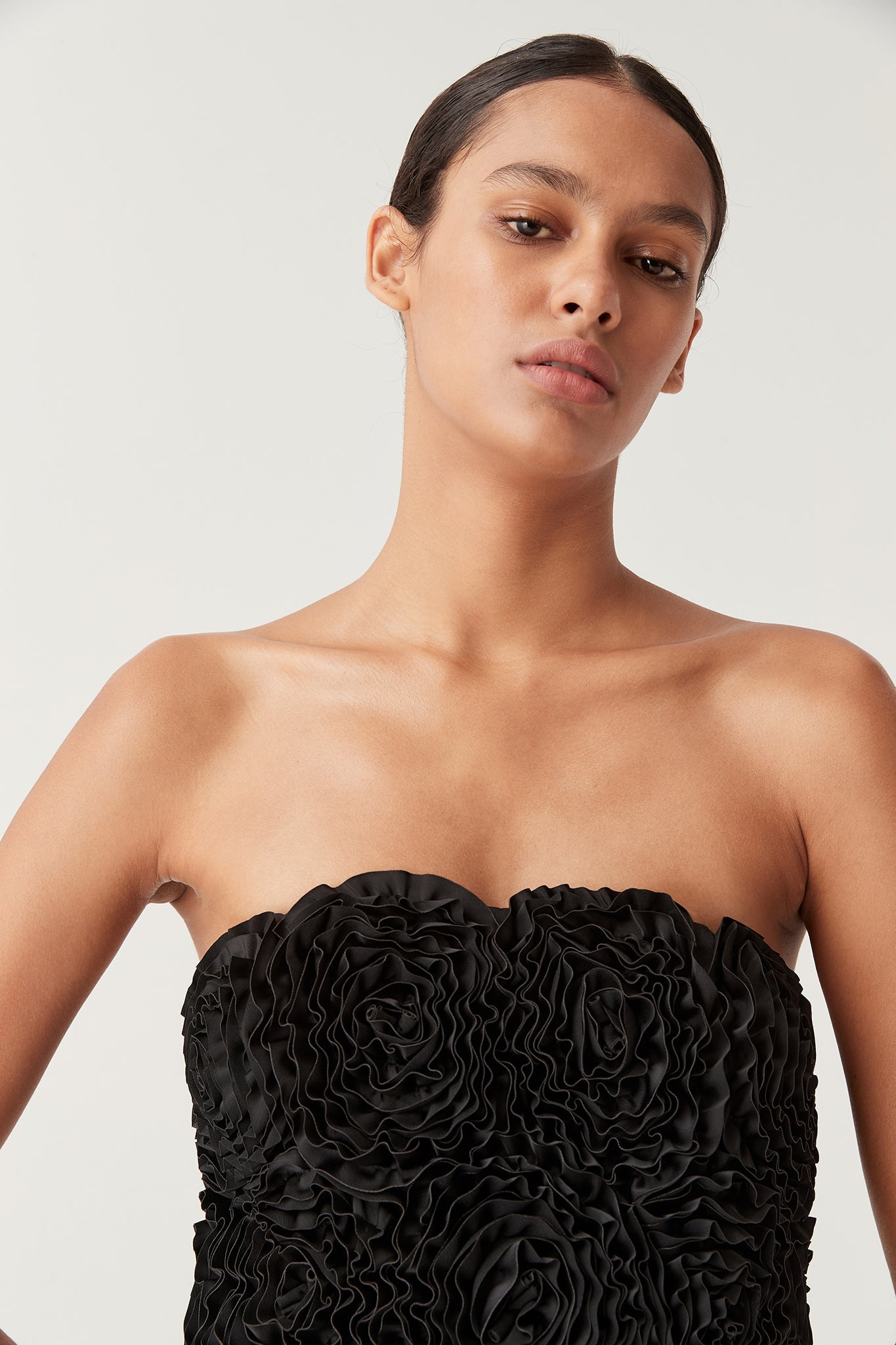 Gazer Rosette Mini Dress