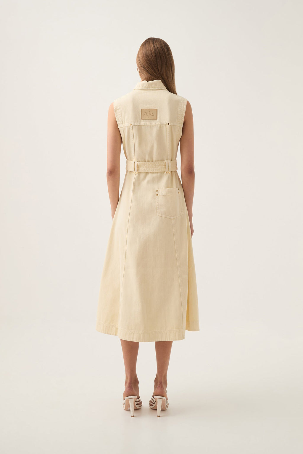 Ray Denim Midi Dress