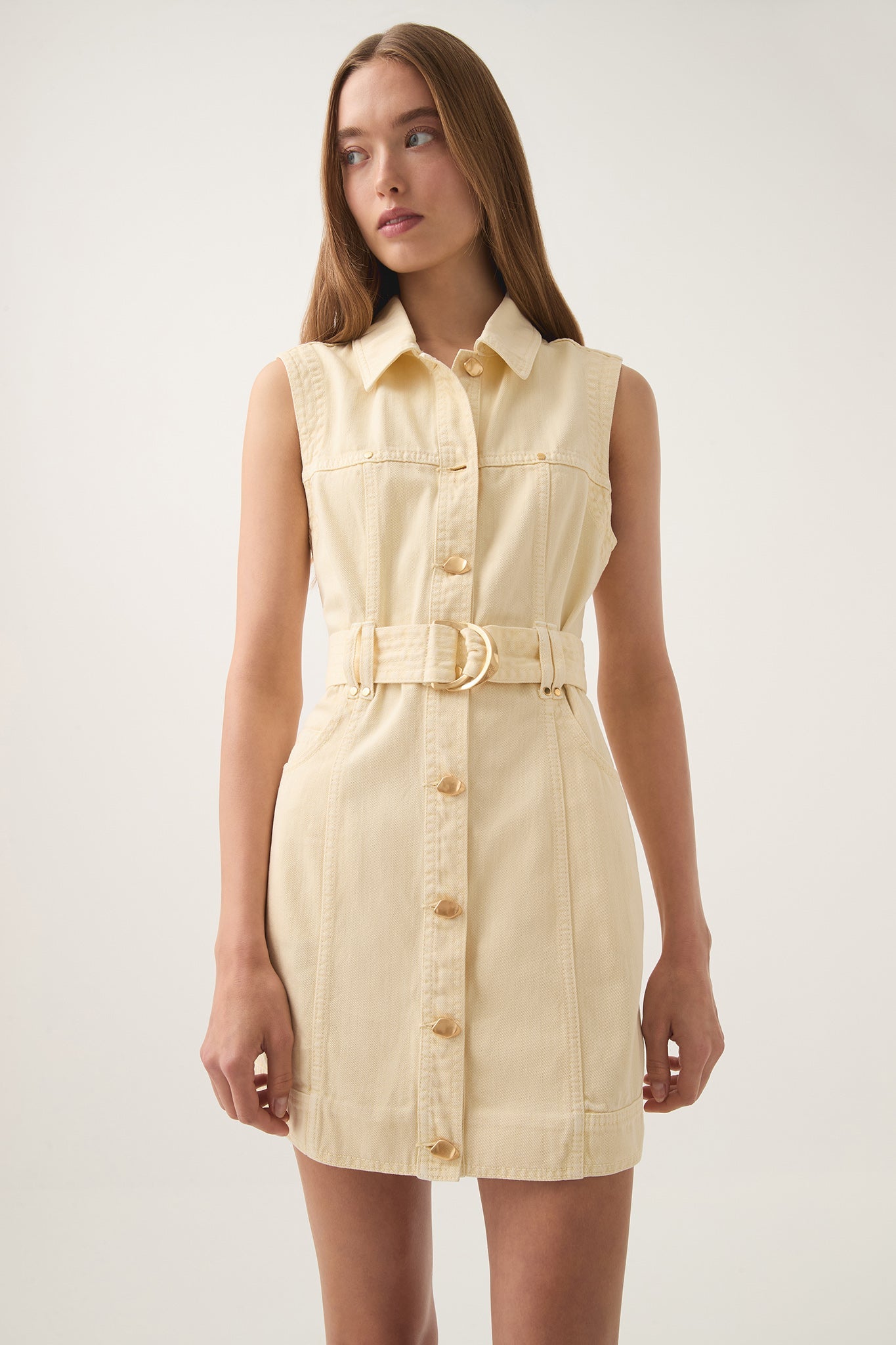 Ray Denim Mini Dress