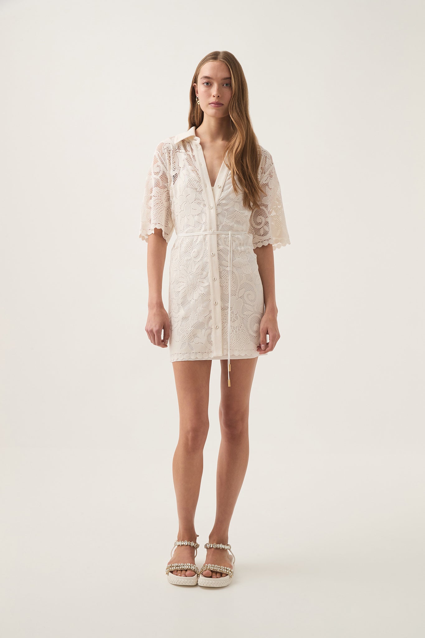 Muses Lace Mini Dress