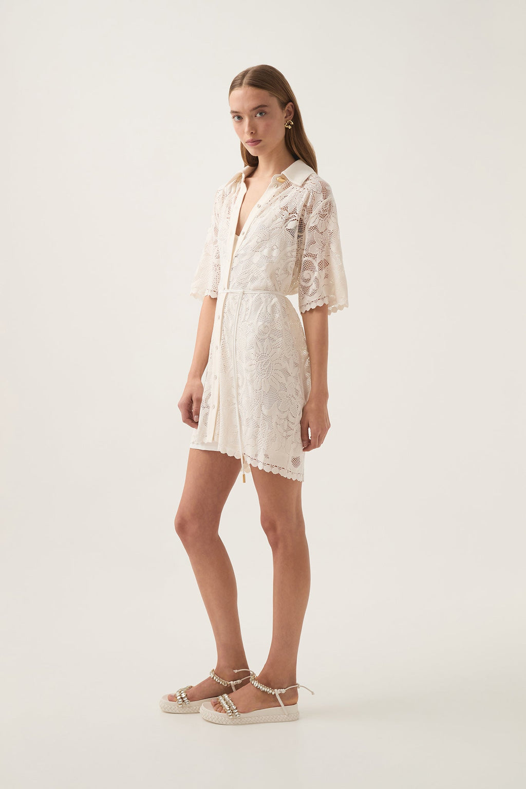 Muses Lace Mini Dress