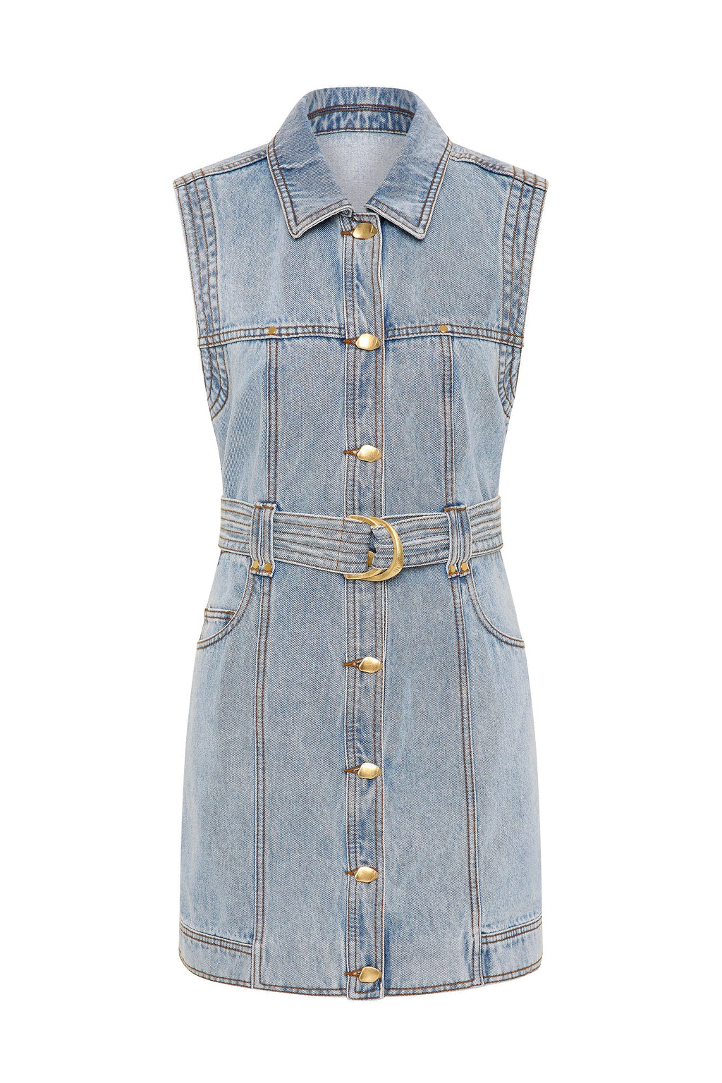 Ray Denim Mini Dress