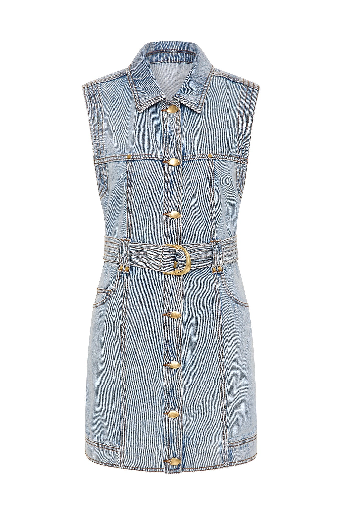 Ray Denim Mini Dress