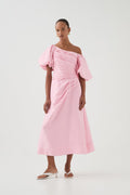 Cadence Ruched Midi Dress