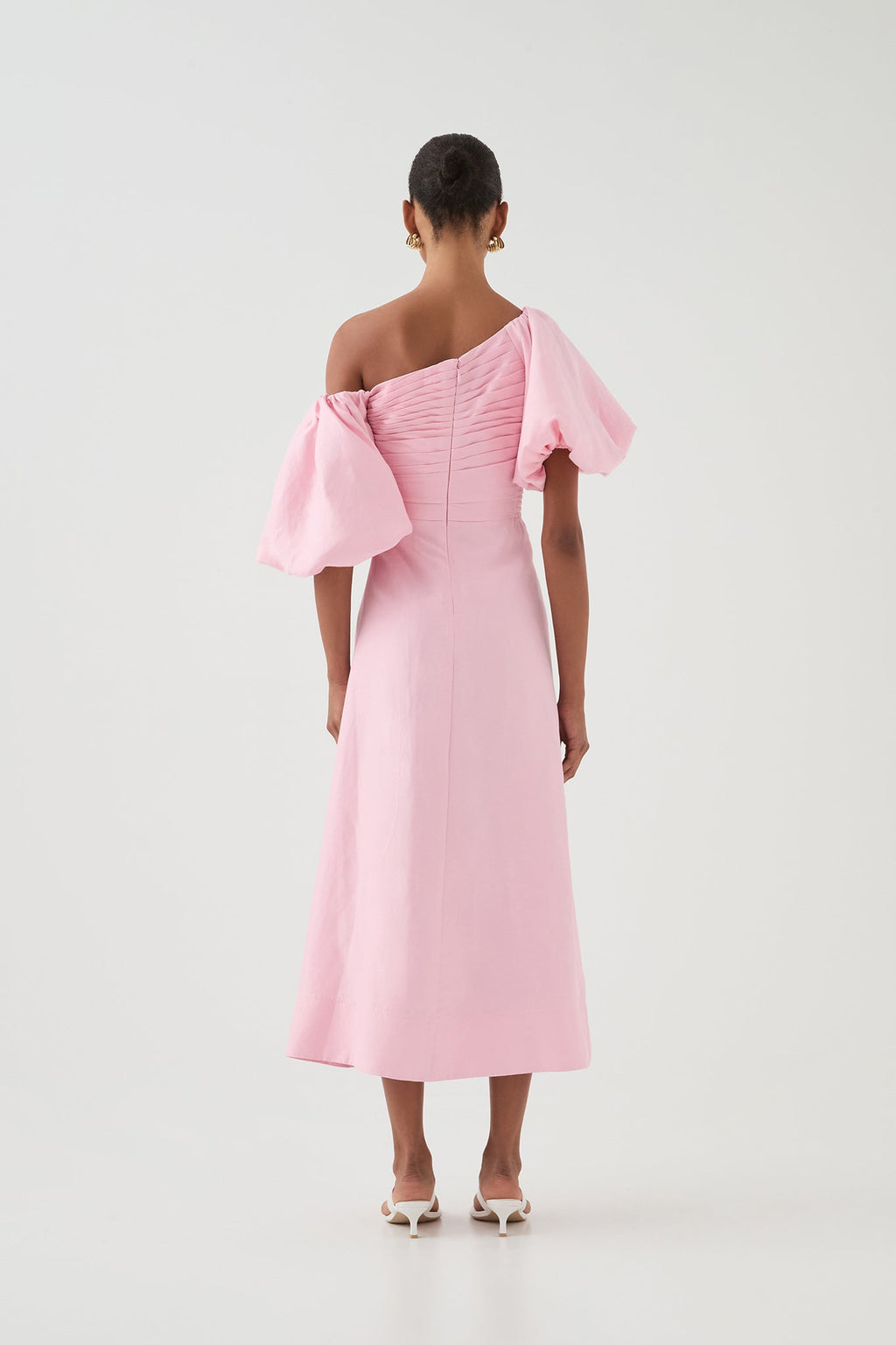 Cadence Ruched Midi Dress