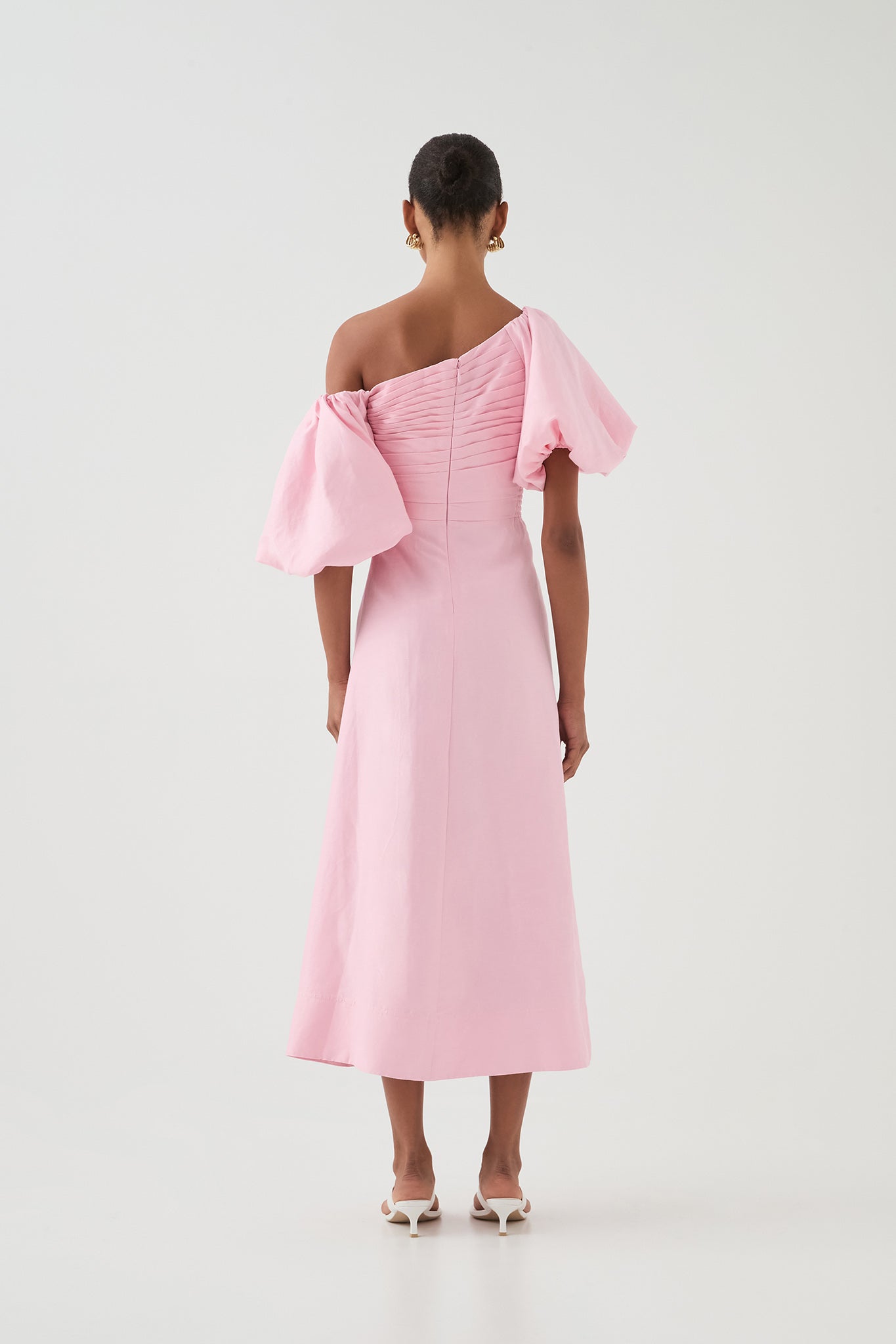 Cadence Ruched Midi Dress