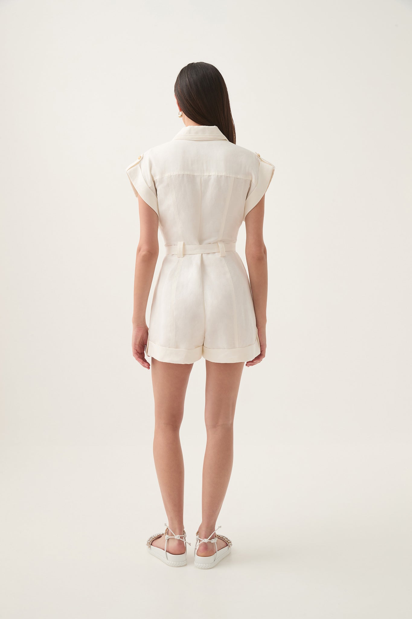 Calista Linen Playsuit