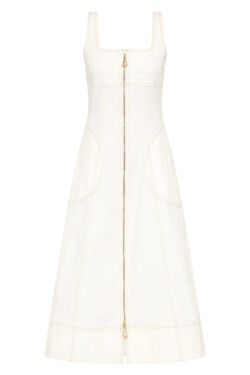 Emilie Denim Midi Dress