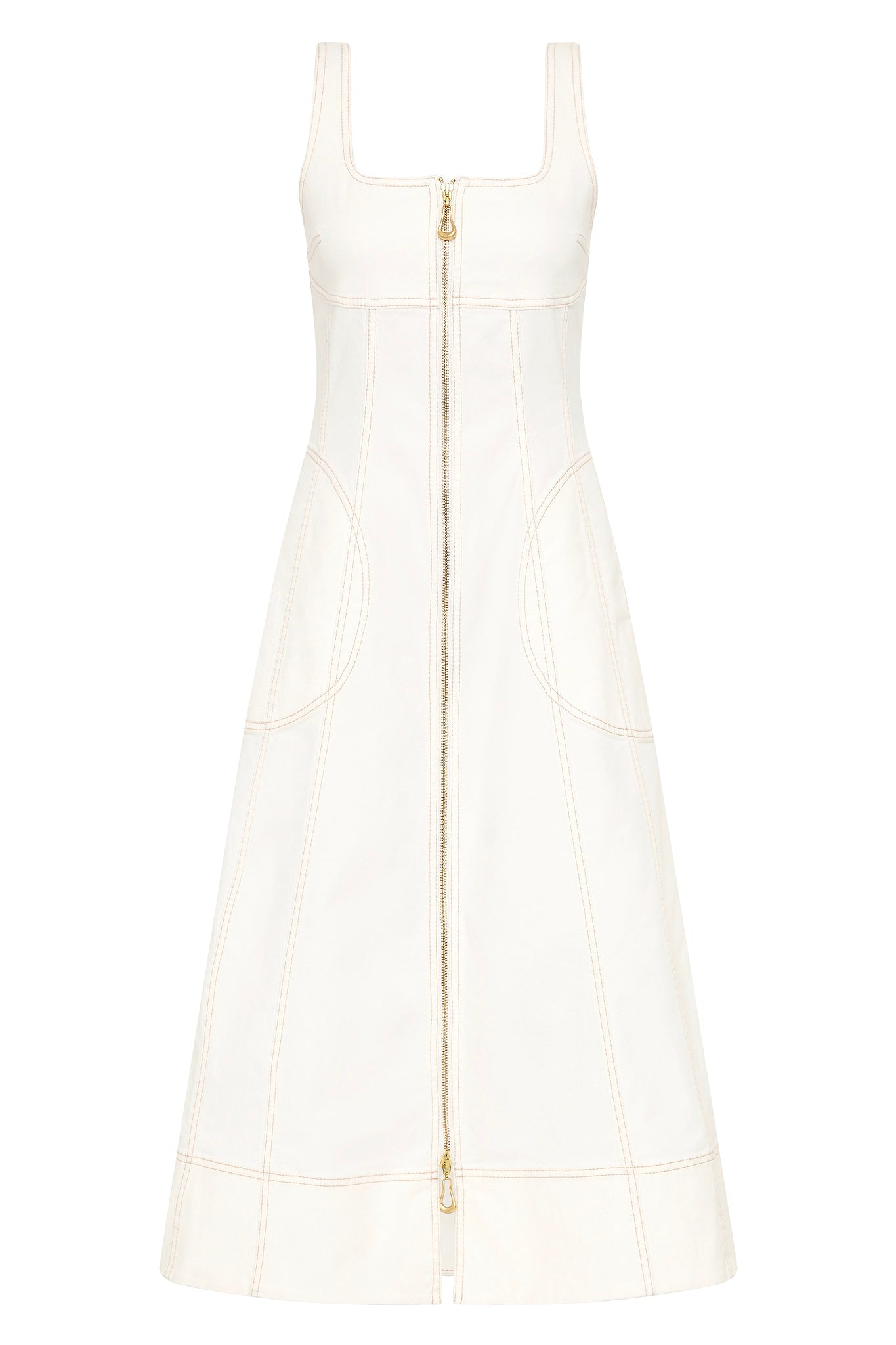 Emilie Denim Midi Dress