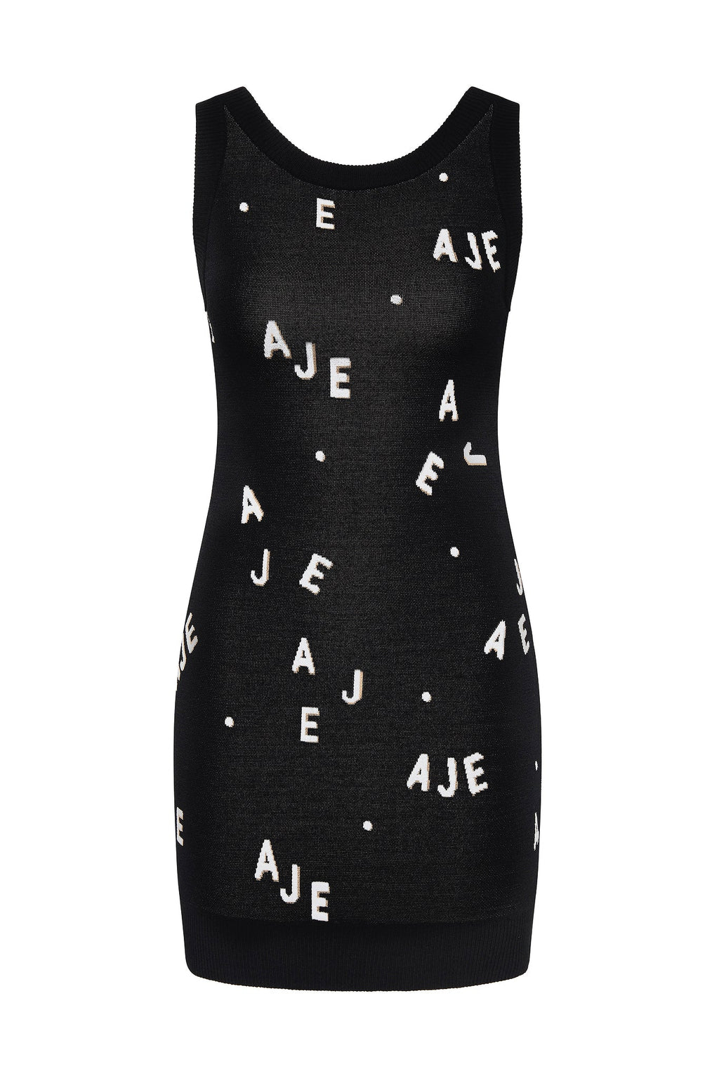 Decora Logo Knit Mini Dress