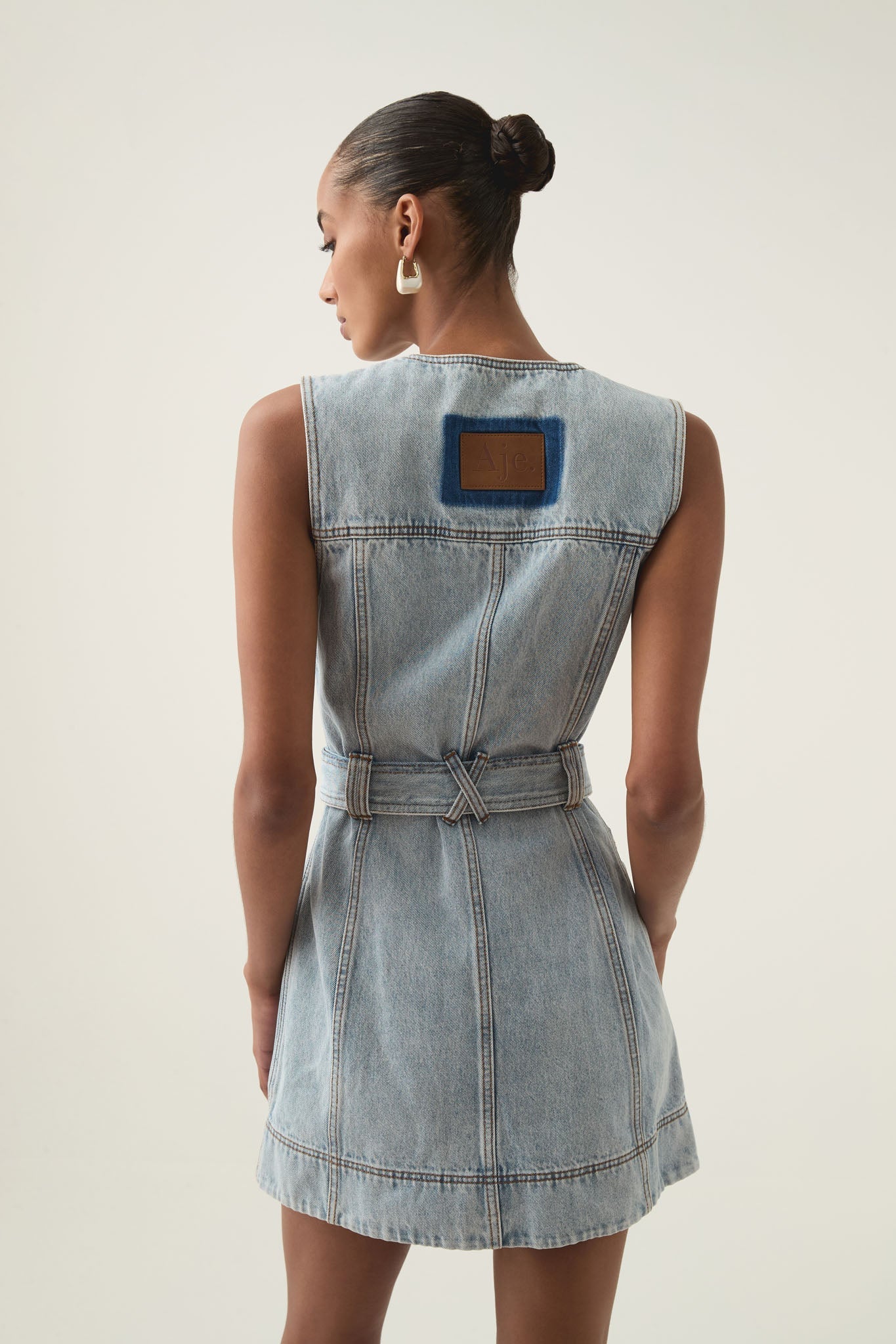 Aura Denim Mini Dress