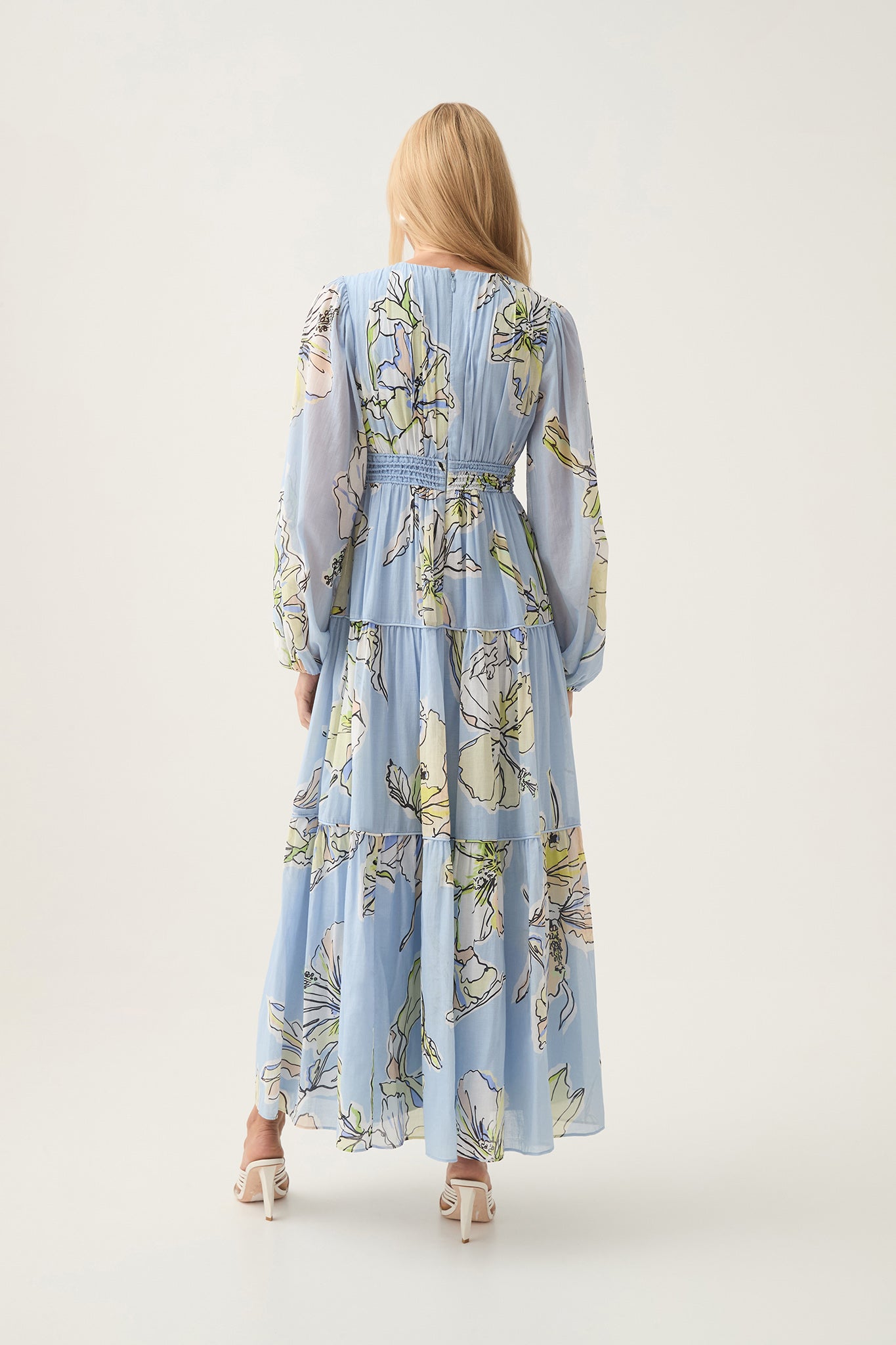 Romantica Voile Maxi Dress