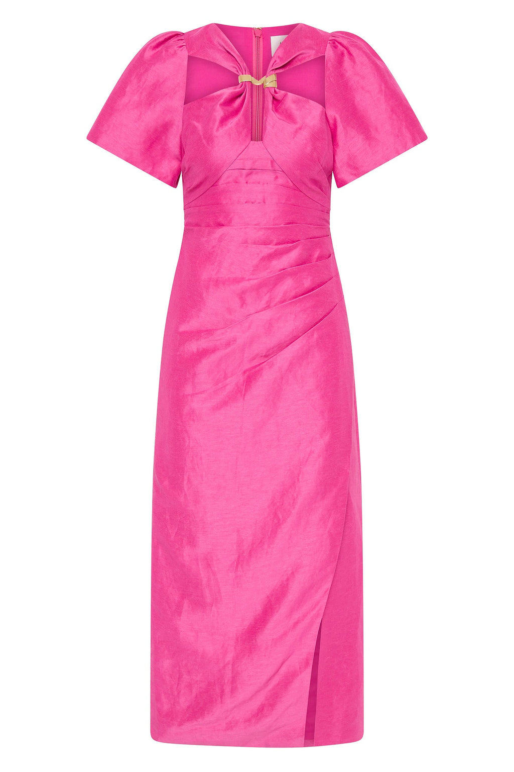 Presence Twisted Midi Dress