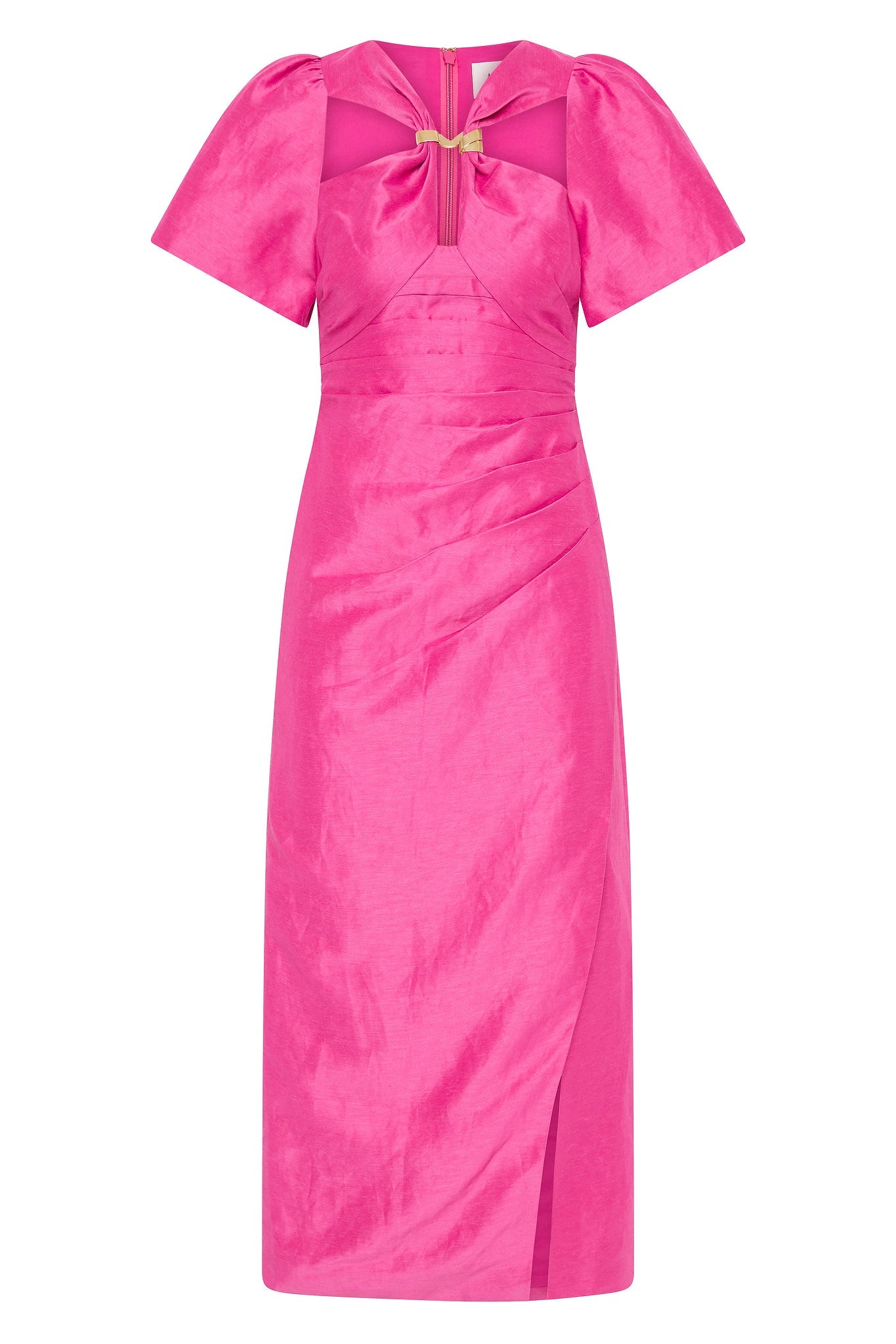 Presence Twisted Midi Dress
