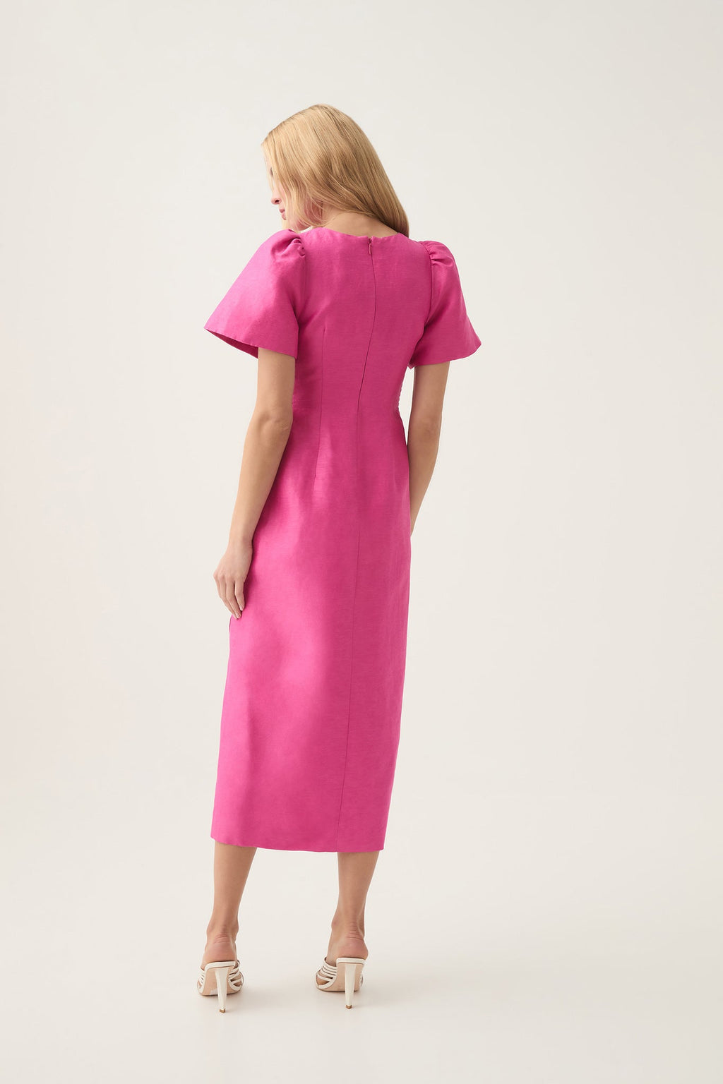 Presence Twisted Midi Dress
