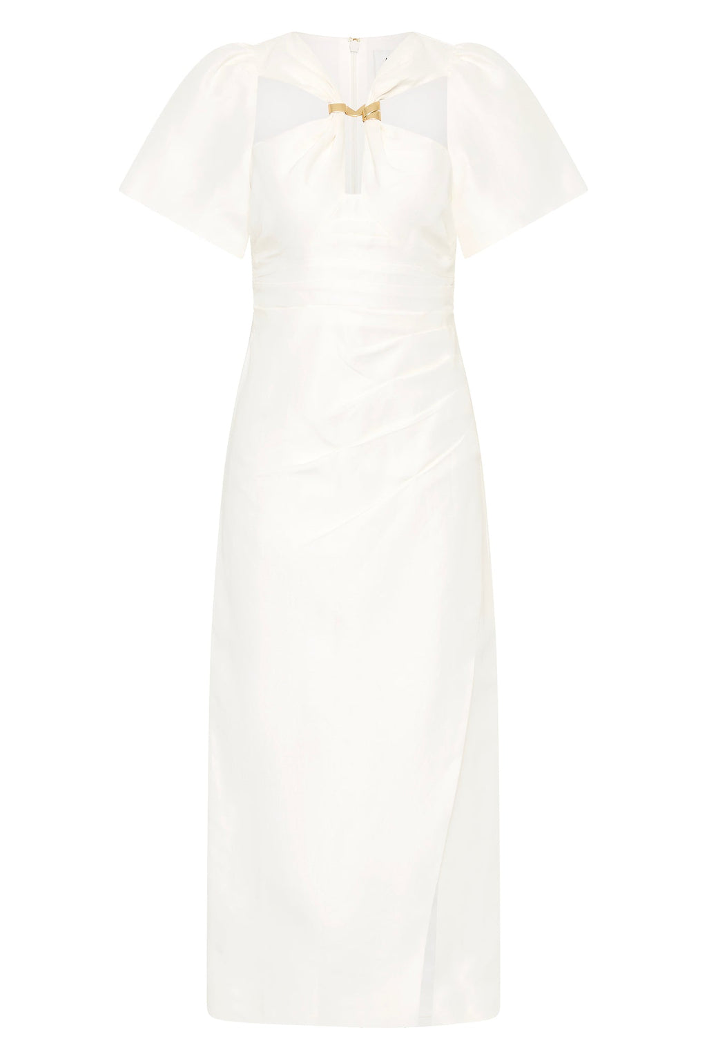 Presence Twisted Midi Dress