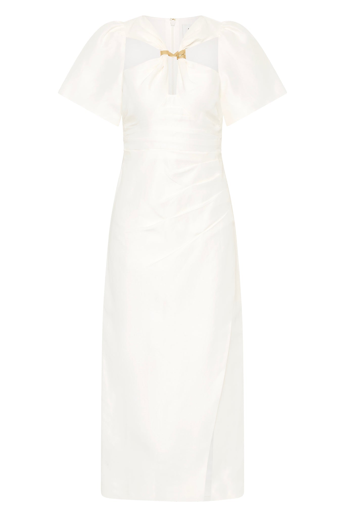 Presence Twisted Midi Dress