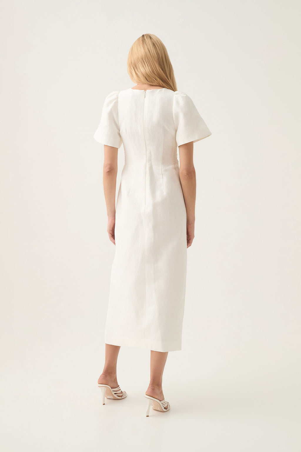 Presence Twisted Midi Dress