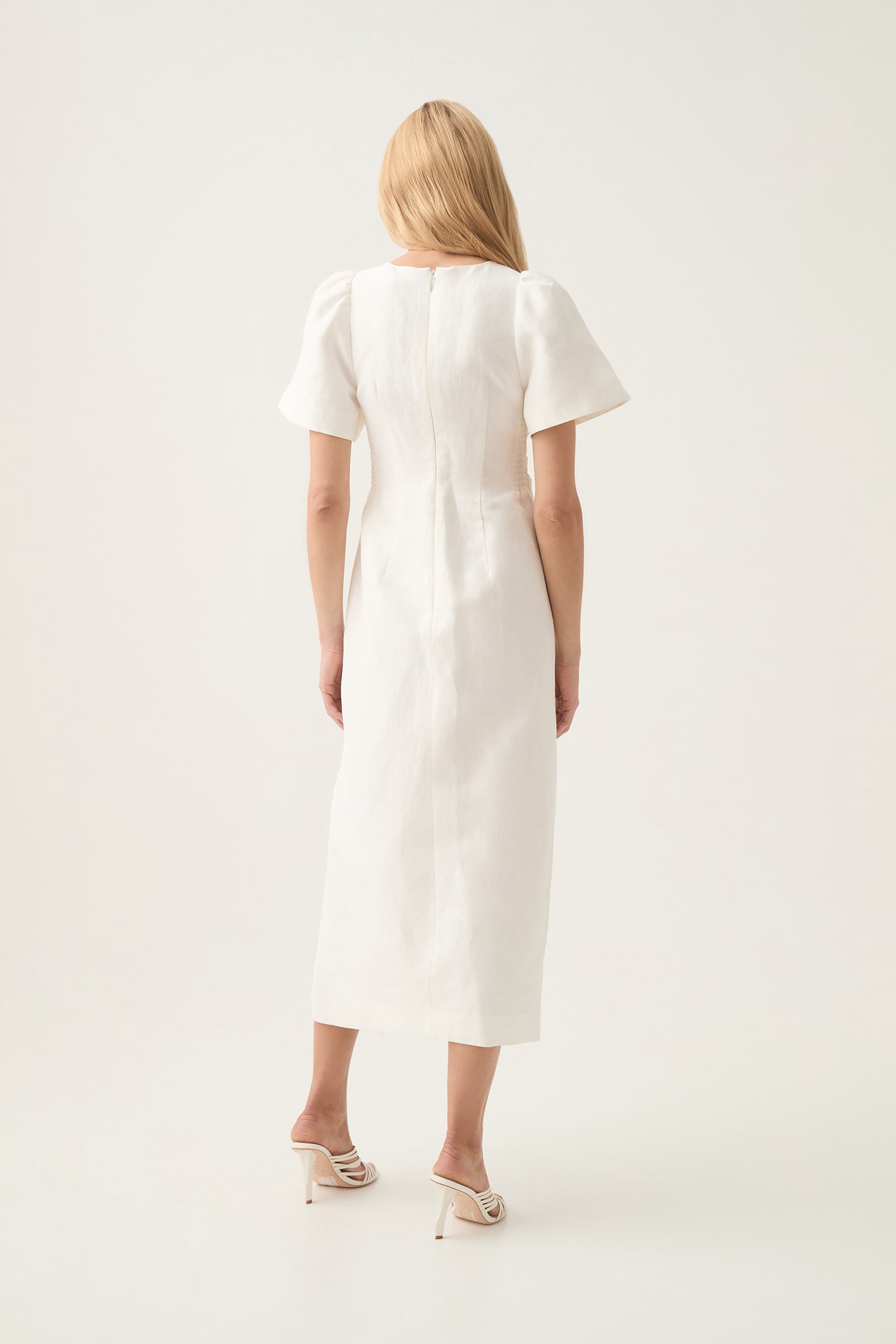 Presence Twisted Midi Dress