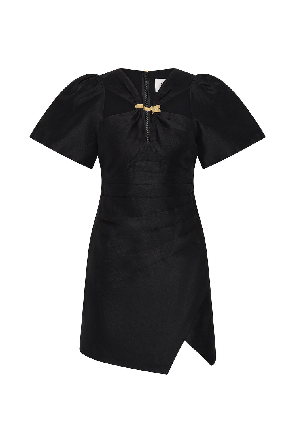 Presence Twisted Mini Dress
