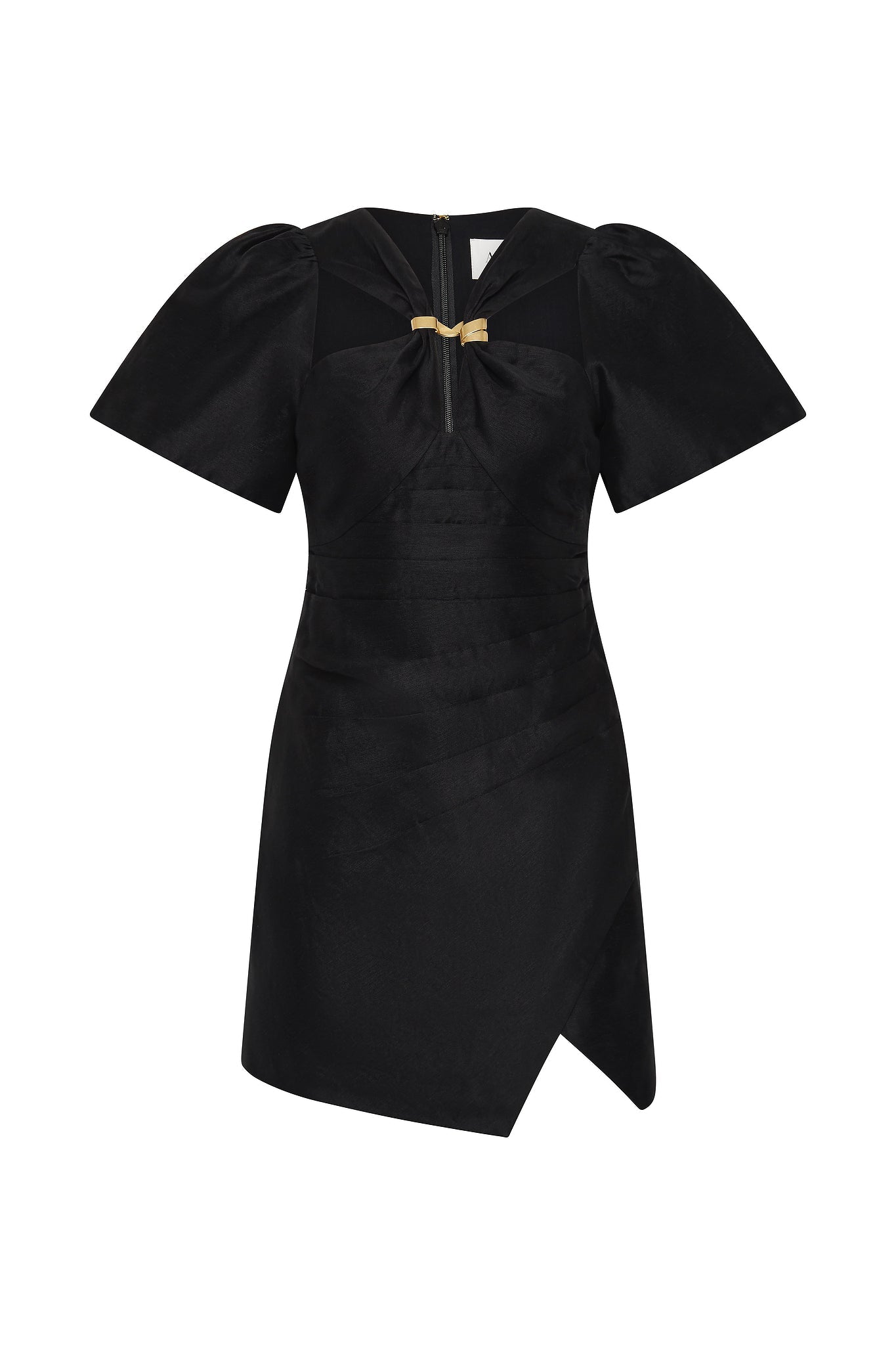 Presence Twisted Mini Dress