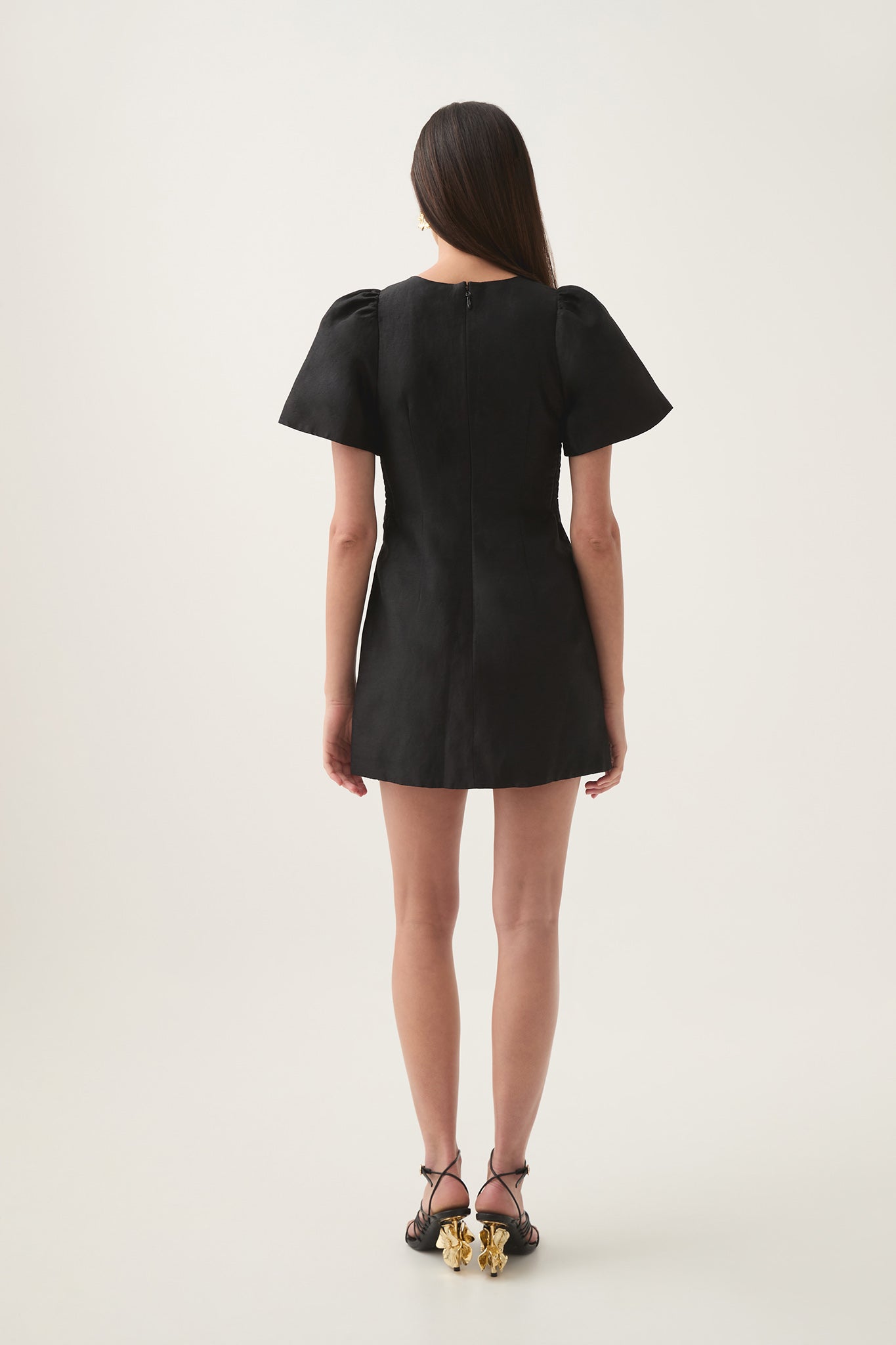 Presence Twisted Mini Dress