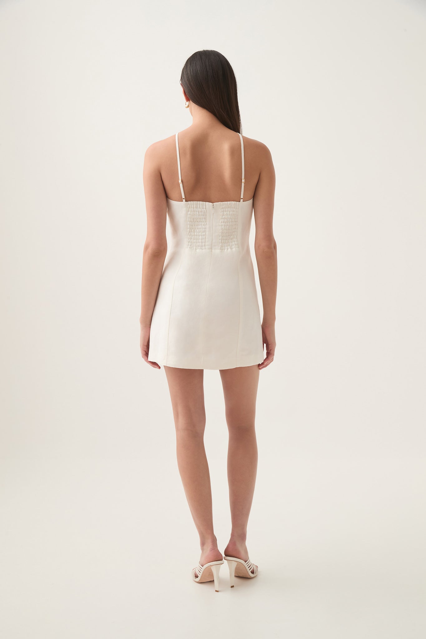 Mirrors Embroidered Mini Dress