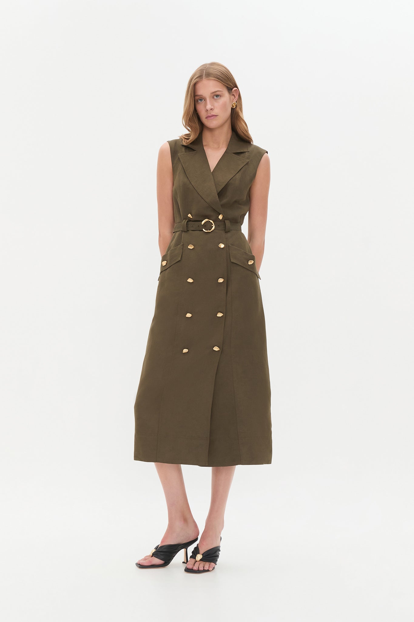 Blake Utility Midi Dress